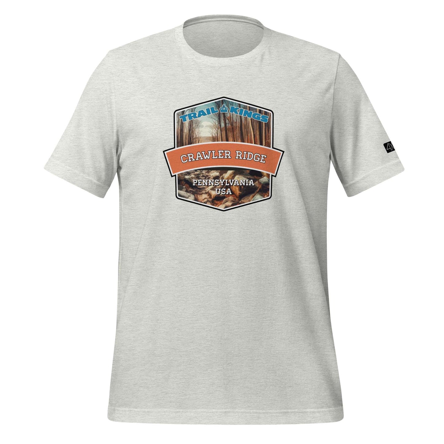 Trail Kings: Crawler Ridge - Unisex t-shirt  in  Ash / 3XL  -  4XOD