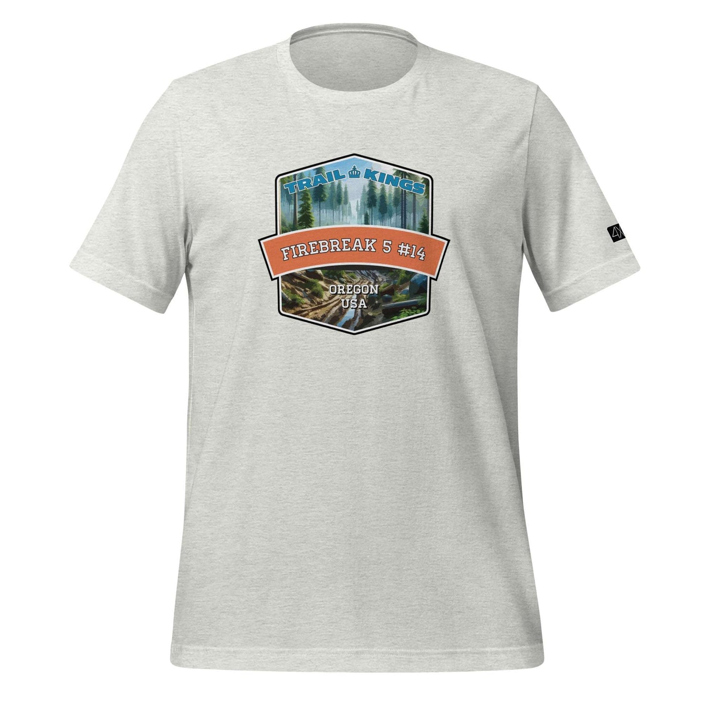 Trail Kings: Firebreak 5 #14 - Unisex t-shirt  in  Ash / 3XL  -  4XOD