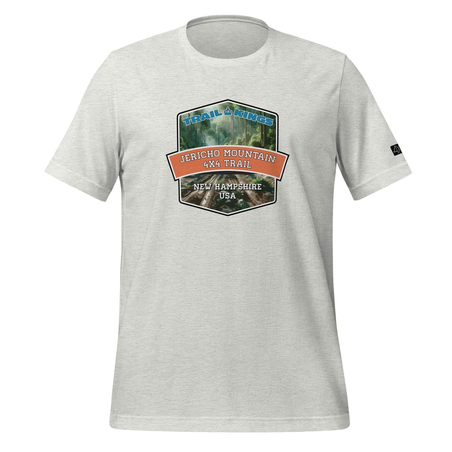 Trail Kings: Jericho Mountain 4x4 Trail - Unisex t-shirt  in  Ash / 3XL  -  4XOD