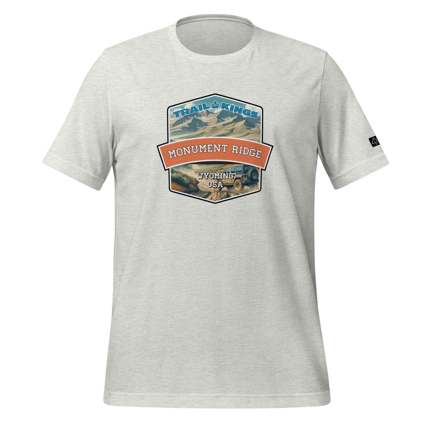 Trail Kings: Monument Ridge - Unisex t-shirt  in  Ash / 3XL  -  4XOD