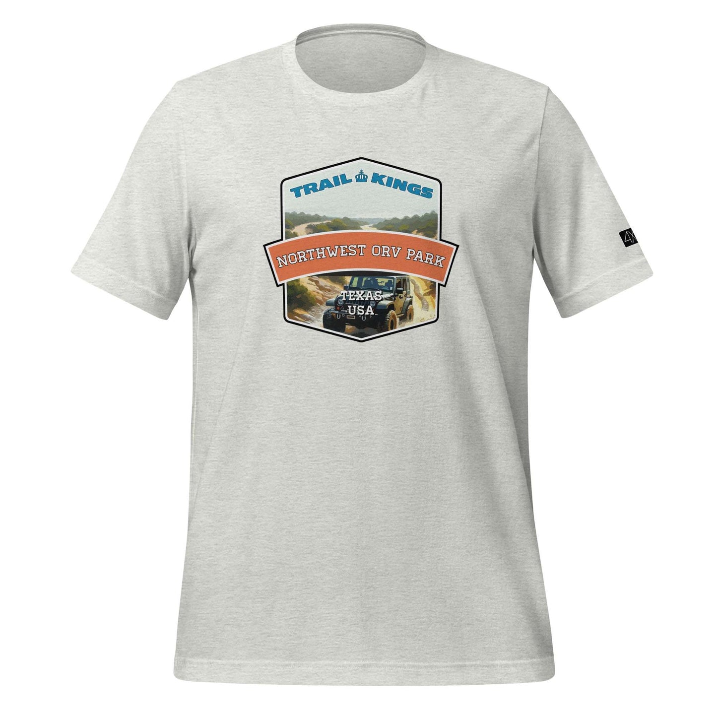 Trail Kings: Northwest ORV Park - Unisex t-shirt  in  Ash / 3XL  -  4XOD