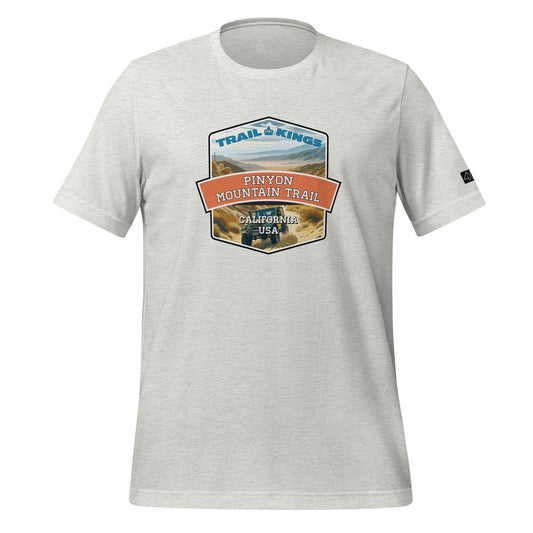 Trail Kings: Pinyon Mountain Trail - Unisex t-shirt  in  Ash / 3XL  -  4XOD