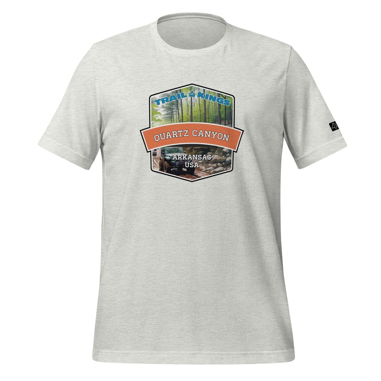 Trail Kings: Quartz Canyon - Unisex t-shirt  in  Ash / 3XL  -  4XOD