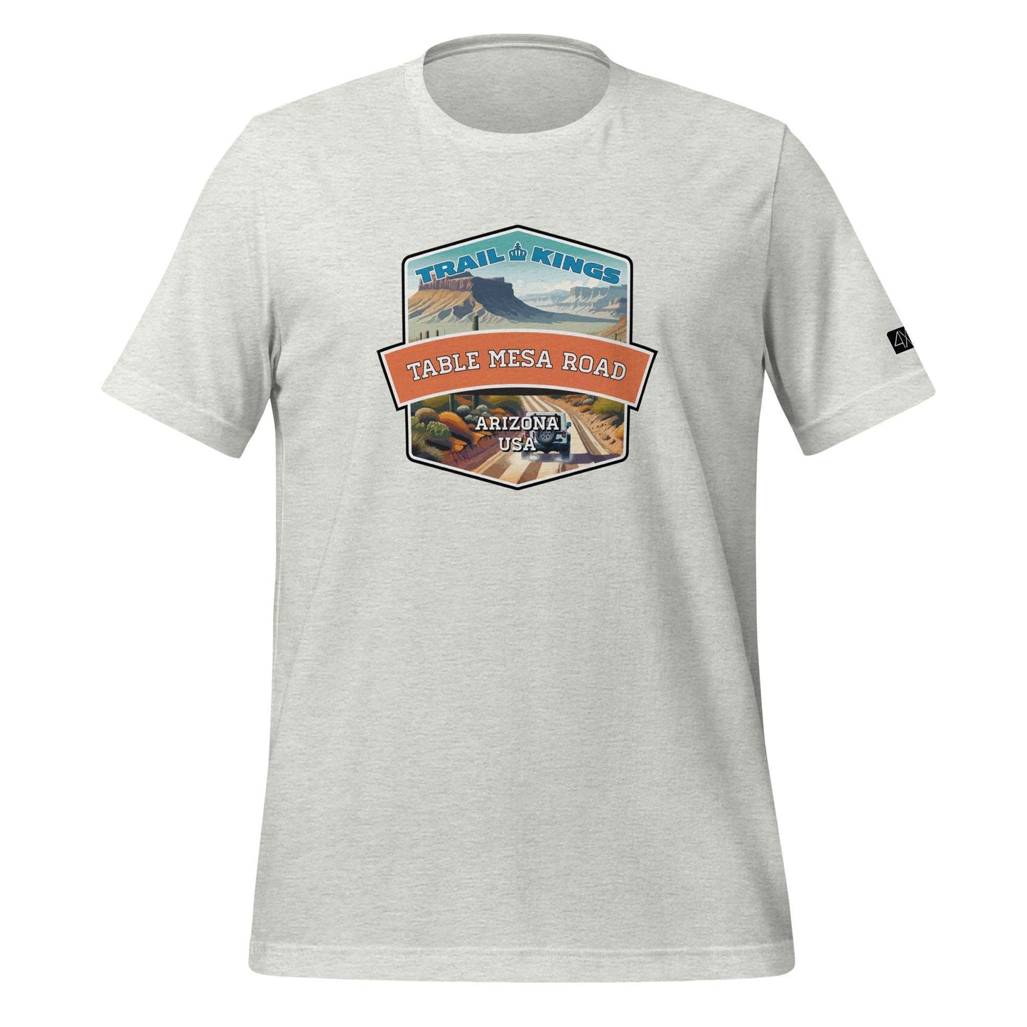 Trail Kings: Table Mesa Road - Unisex t-shirt  in  Ash / 3XL  -  4XOD