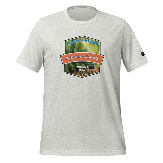 Trail Kings: Redbird SRA #3 - Unisex t-shirt  in  Ash / 3XL  -  4XOD