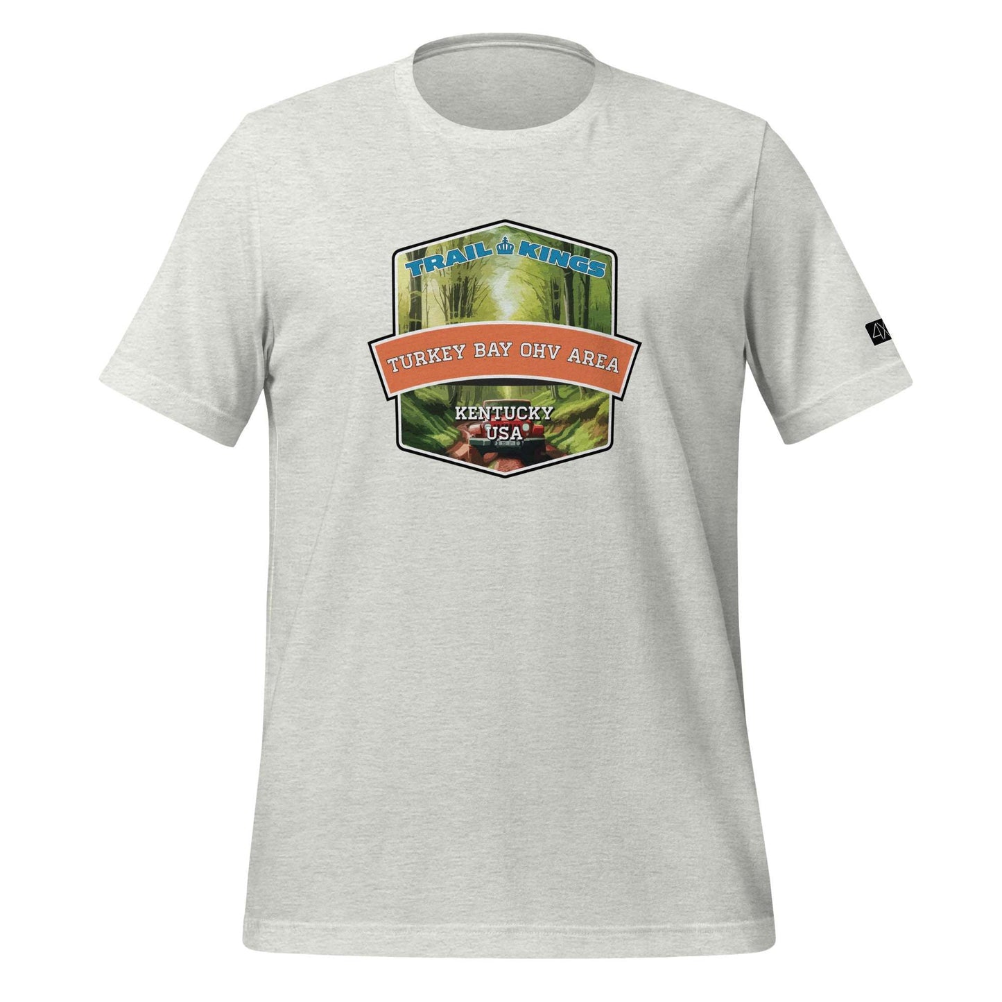 Trail Kings: Turkey Bay OHV Area - Unisex t-shirt  in  Ash / 3XL  -  4XOD