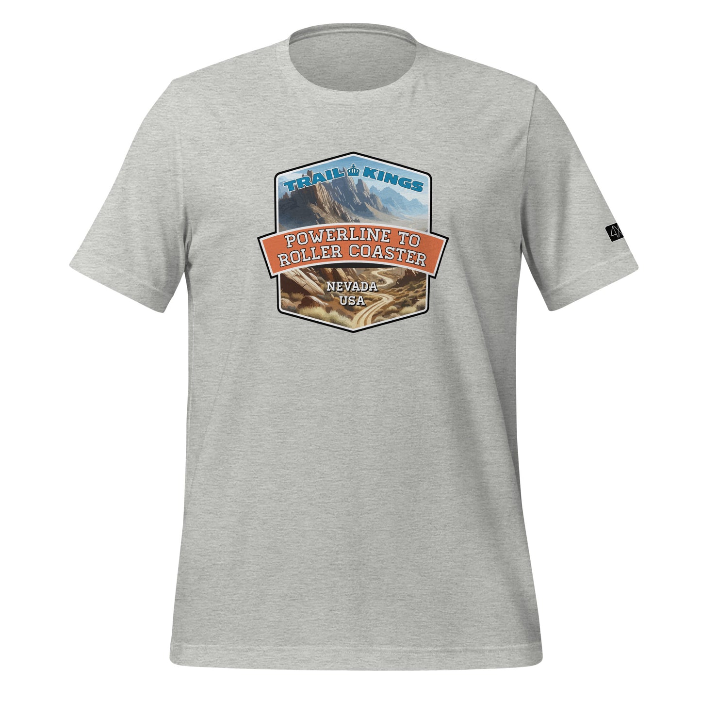 Trail Kings: Powerline to Roller Coaster - Unisex t-shirt