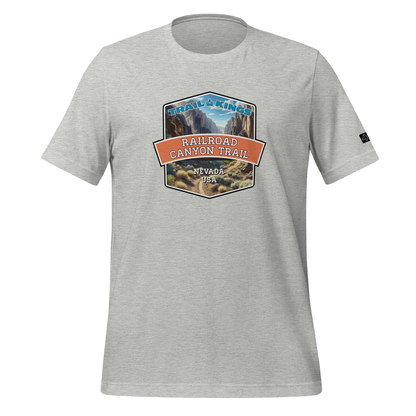 Trail Kings: Railroad Canyon Trail, Nevada, USAUnisex t-shirt