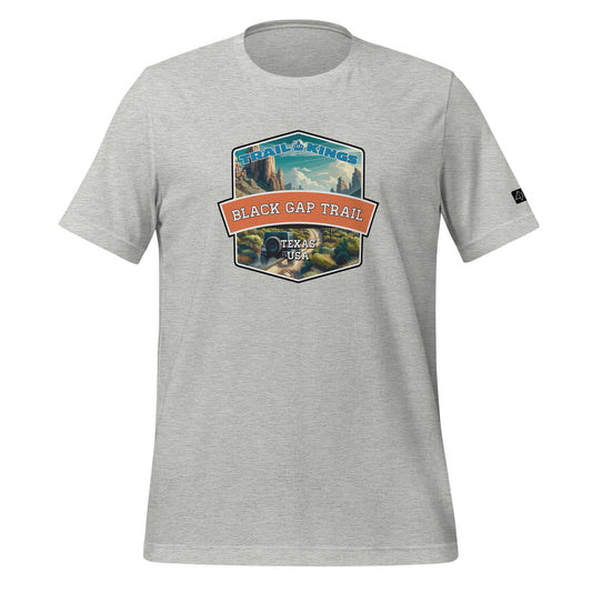 Trail Kings: Black Gap Trail - Unisex t-shirt  in  Athletic Heather / 3XL  -  4XOD