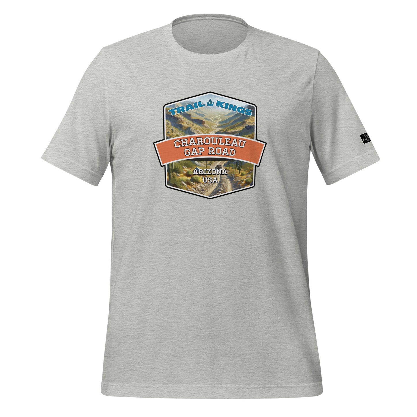 Trail Kings: Charouleau Gap Road - Unisex t-shirt  in  Athletic Heather / 3XL  -  4XOD