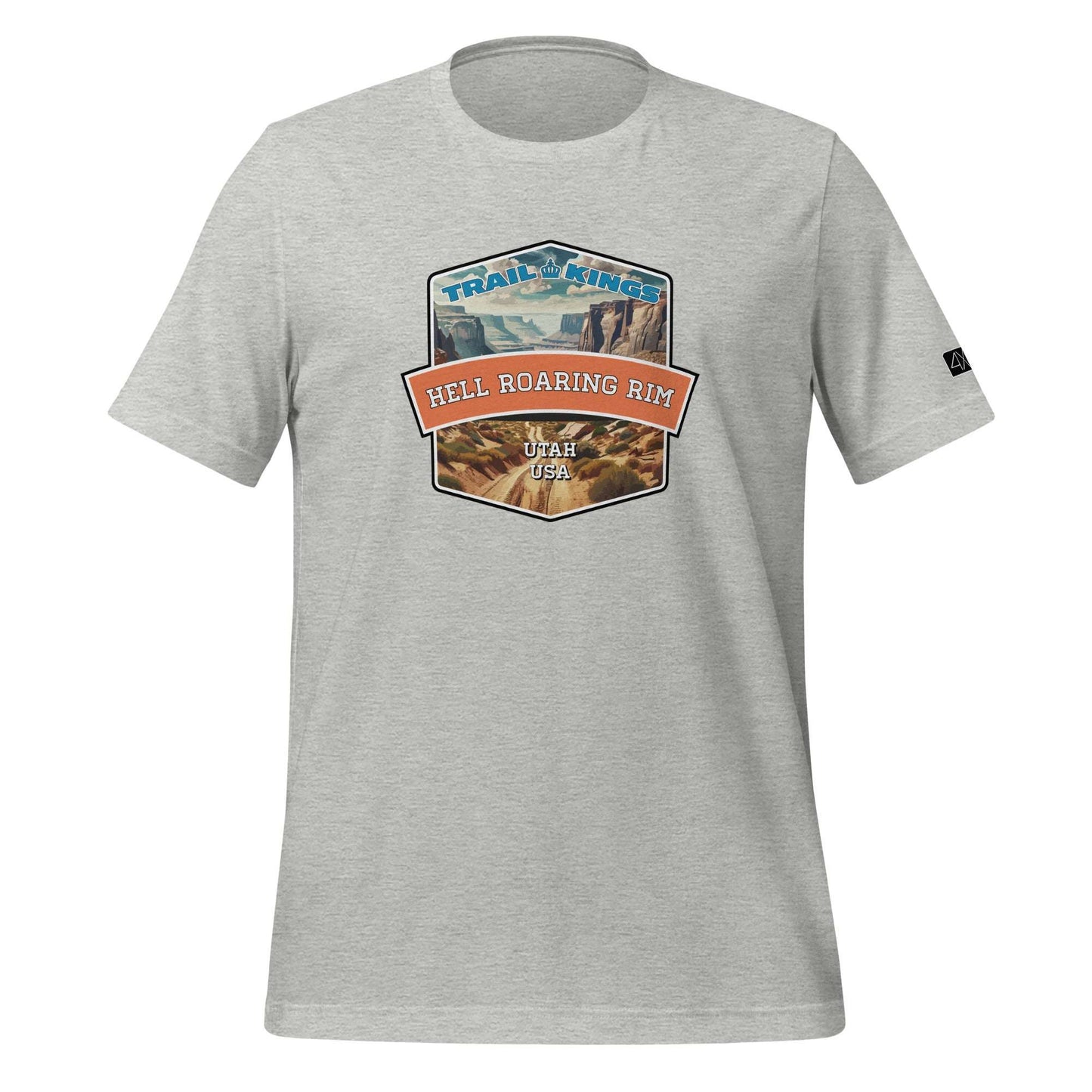 Trail Kings: Hell Roaring Rim - Unisex t-shirt  in  Athletic Heather / 3XL  -  4XOD