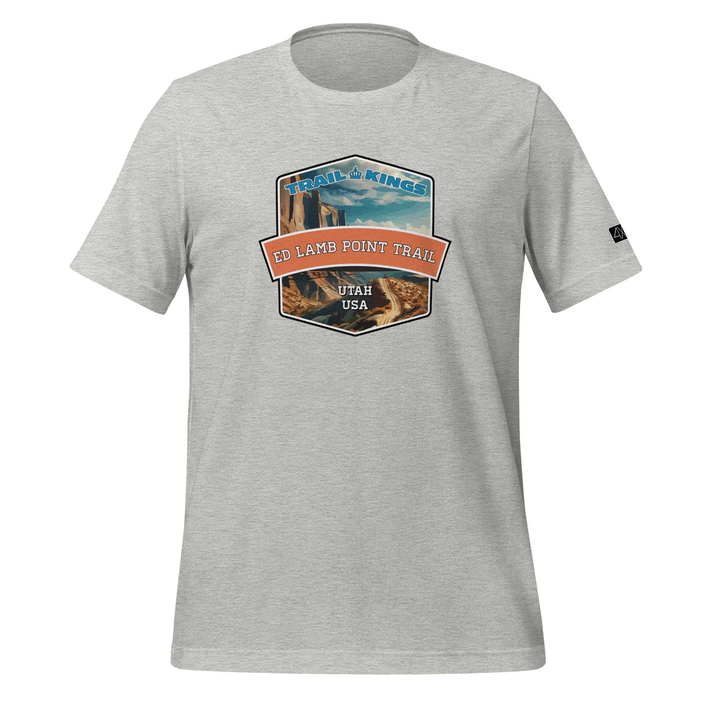 Trail Kings: Ed Lamb Point Trail - Unisex t-shirt  in  Athletic Heather / 3XL  -  4XOD