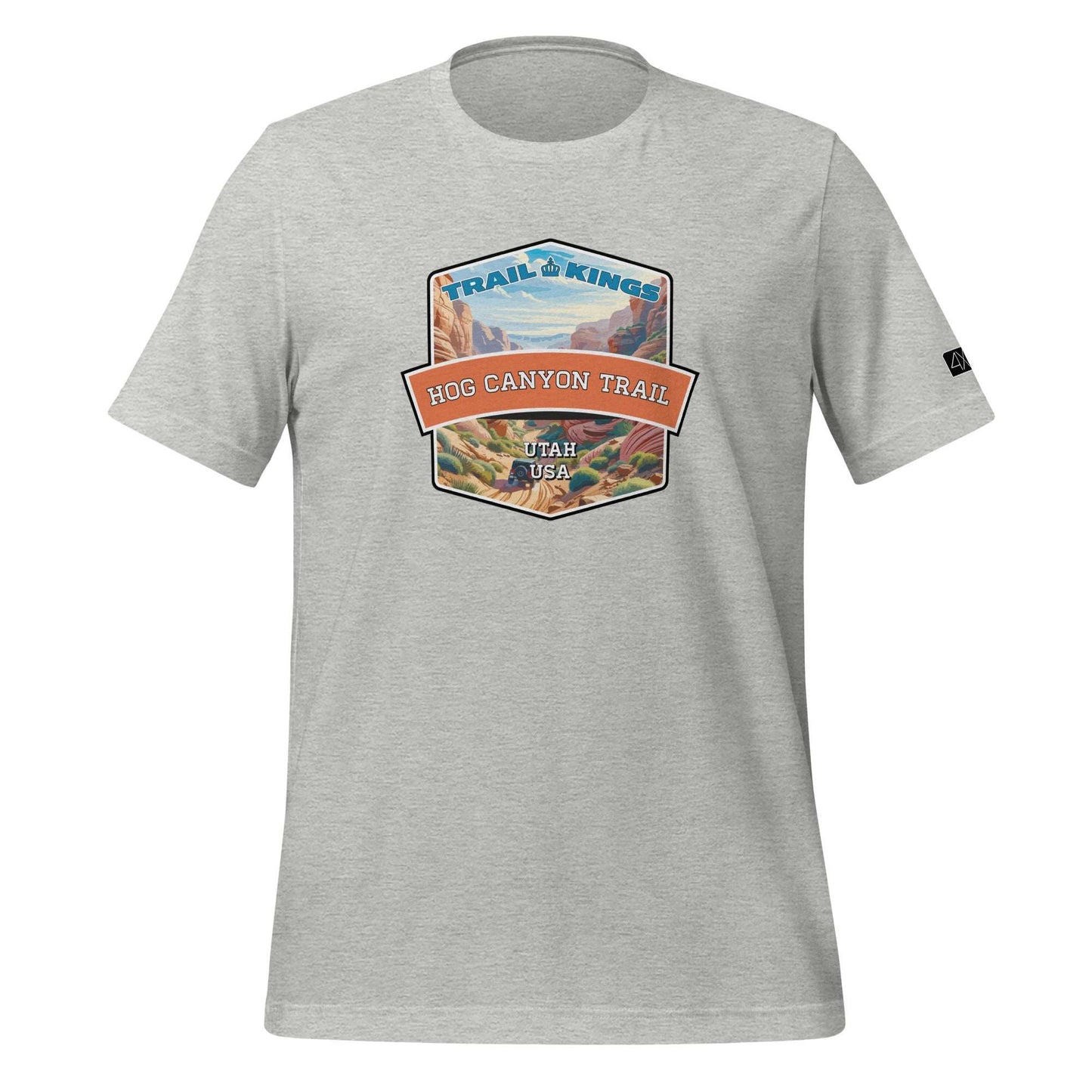 Trail Kings: Hog Canyon Trail - Unisex t-shirt  in  Athletic Heather / 3XL  -  4XOD