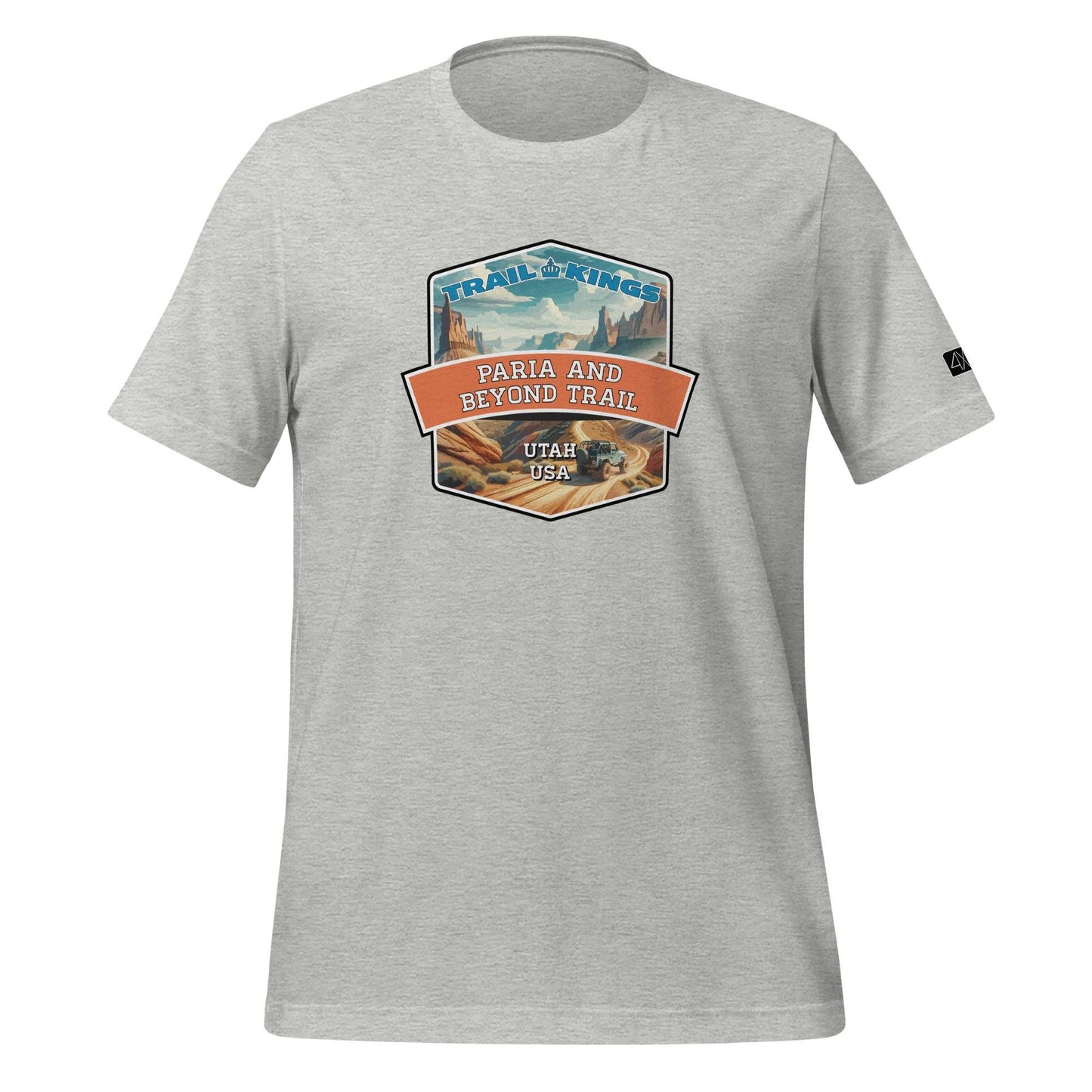 Trail Kings: Paria and Beyond Trail - Unisex t-shirt  in  Athletic Heather / 3XL  -  4XOD