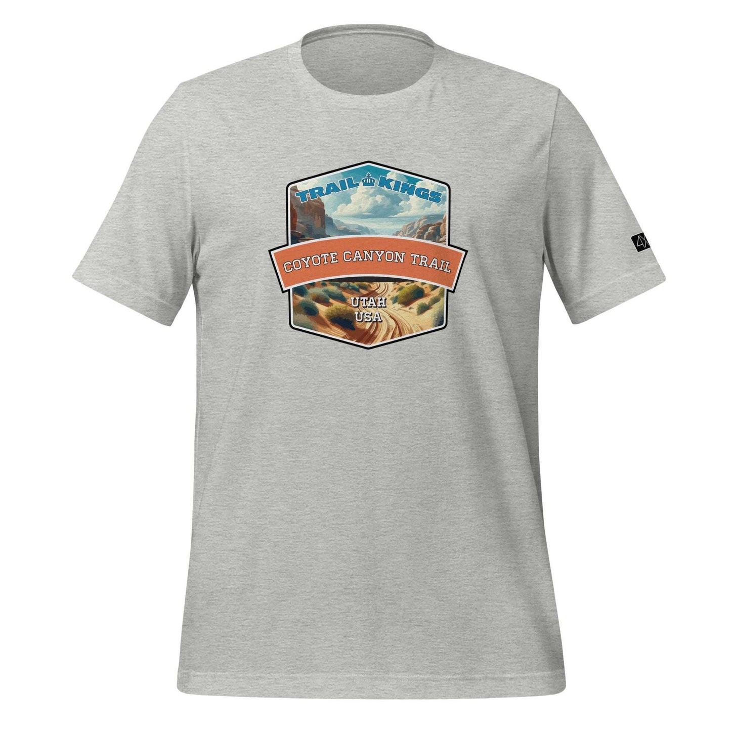 Trail Kings: Coyote Canyon Trail - Unisex t-shirt  in  Athletic Heather / 3XL  -  4XOD