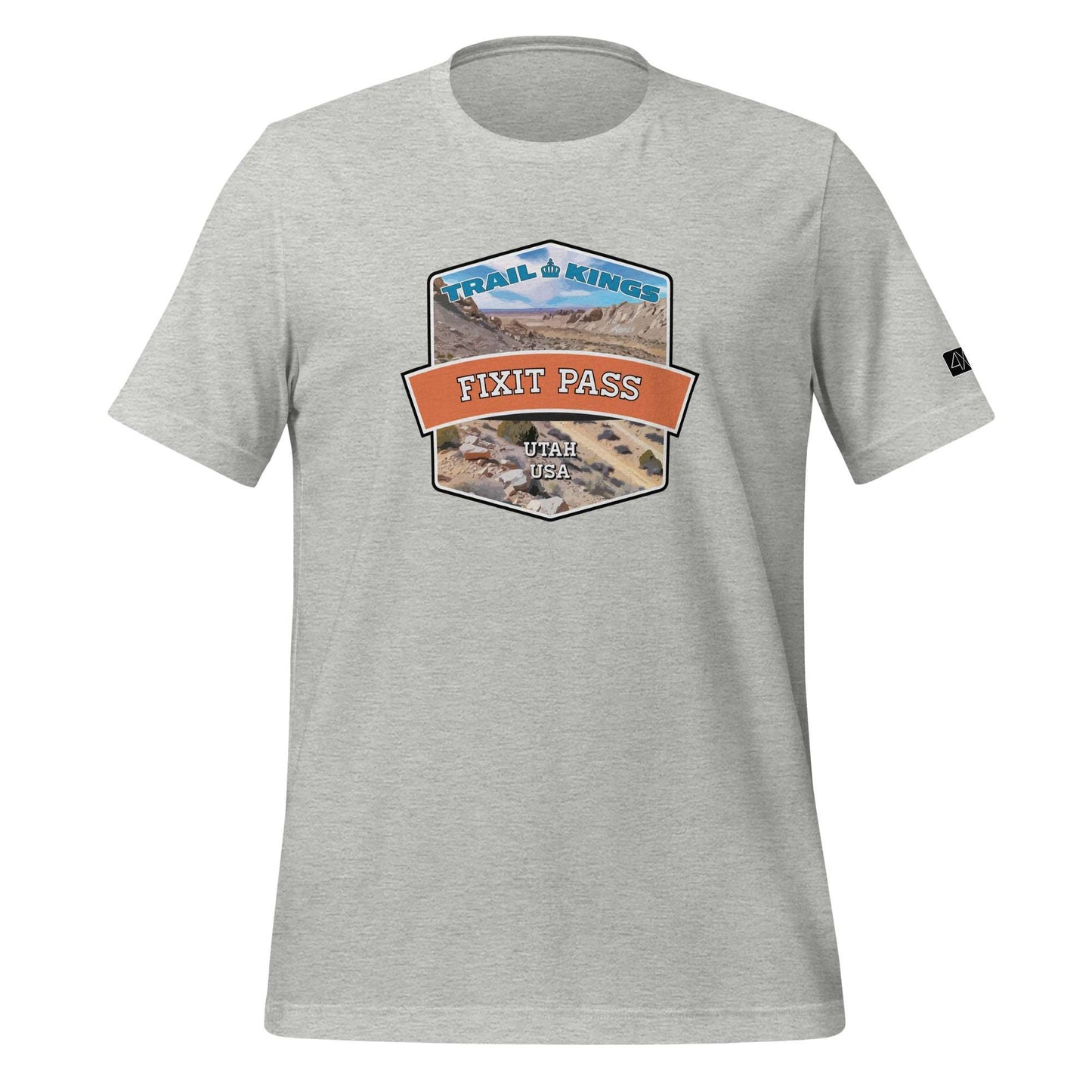 Trail Kings: Fixit Pass - Unisex t-shirt  in  Athletic Heather / 3XL  -  4XOD