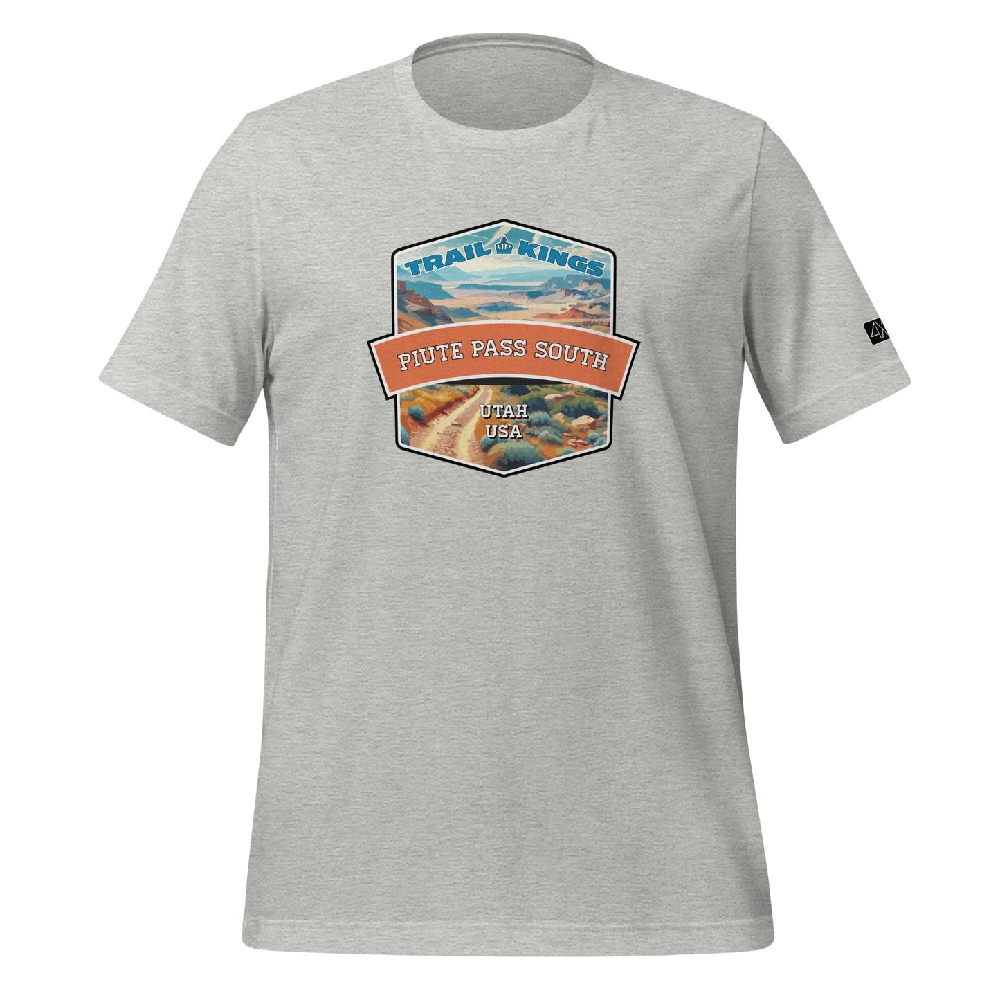 Trail Kings: Piute Pass South - Unisex t-shirt  in  Athletic Heather / 3XL  -  4XOD