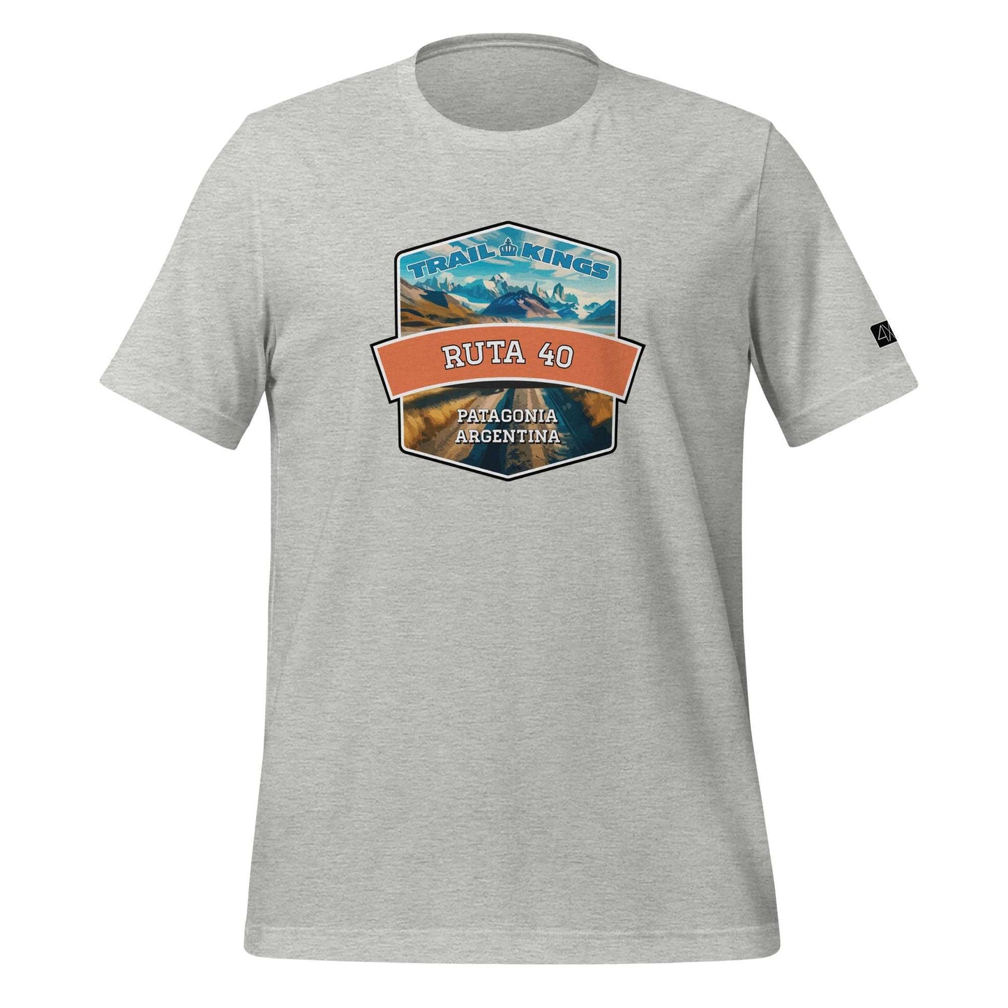 Trail Kings: Ruta 40 - Unisex t-shirt  in  Athletic Heather / 3XL  -  4XOD