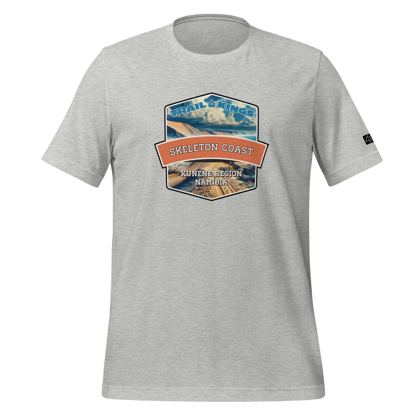 Trail Kings: Skeleton Coast - Unisex t-shirt  in  Athletic Heather / 3XL  -  4XOD