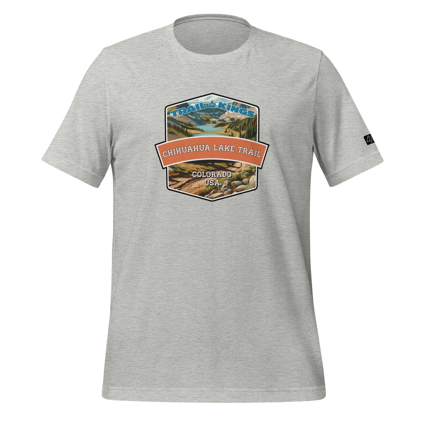 Trail Kings: Chihuahua Lake Trail - Unisex t-shirt  in  Athletic Heather / 3XL  -  4XOD