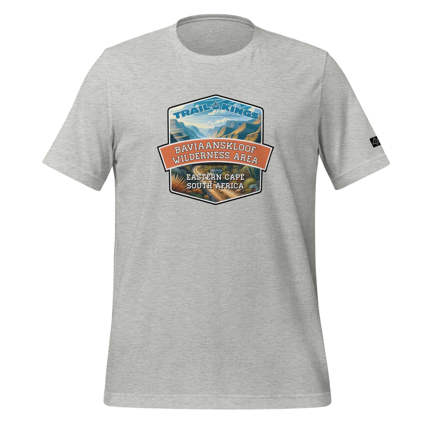 Trail Kings: Baviaanskloof Wilderness Area - Unisex t-shirt  in  Athletic Heather / 3XL  -  4XOD