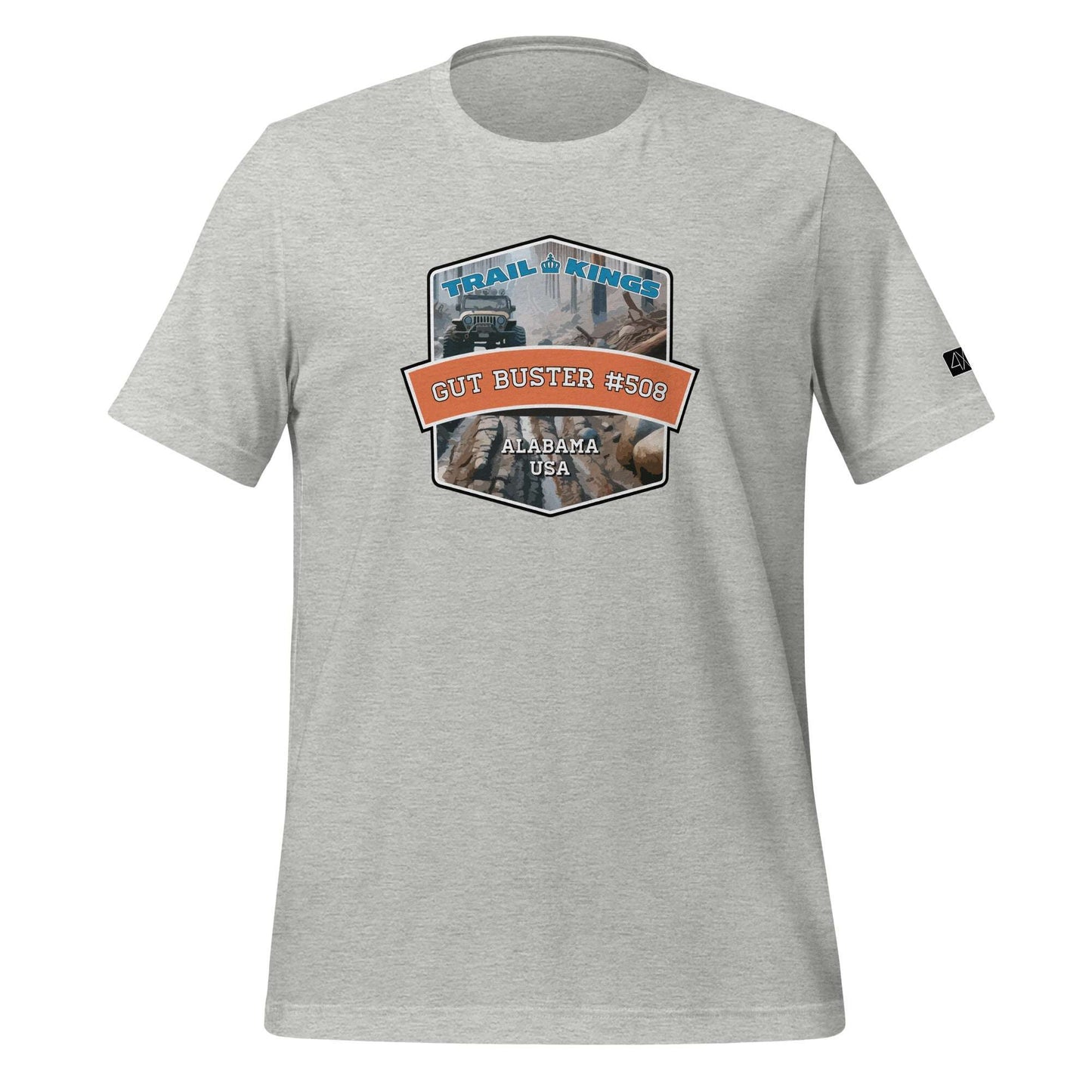 Trail Kings: Gut Buster #508 - Unisex t-shirt  in  Athletic Heather / 3XL  -  4XOD