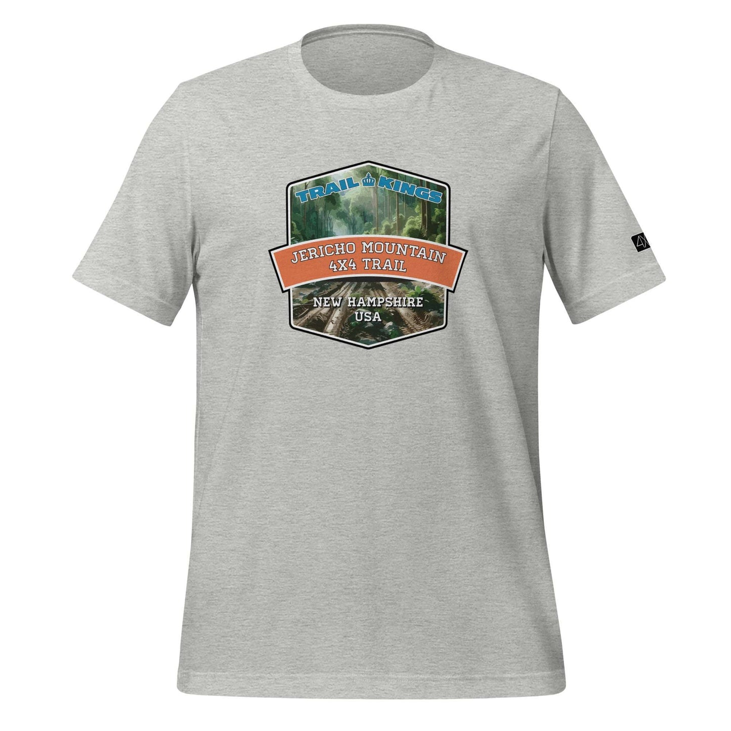 Trail Kings: Jericho Mountain 4x4 Trail - Unisex t-shirt  in  Athletic Heather / 3XL  -  4XOD