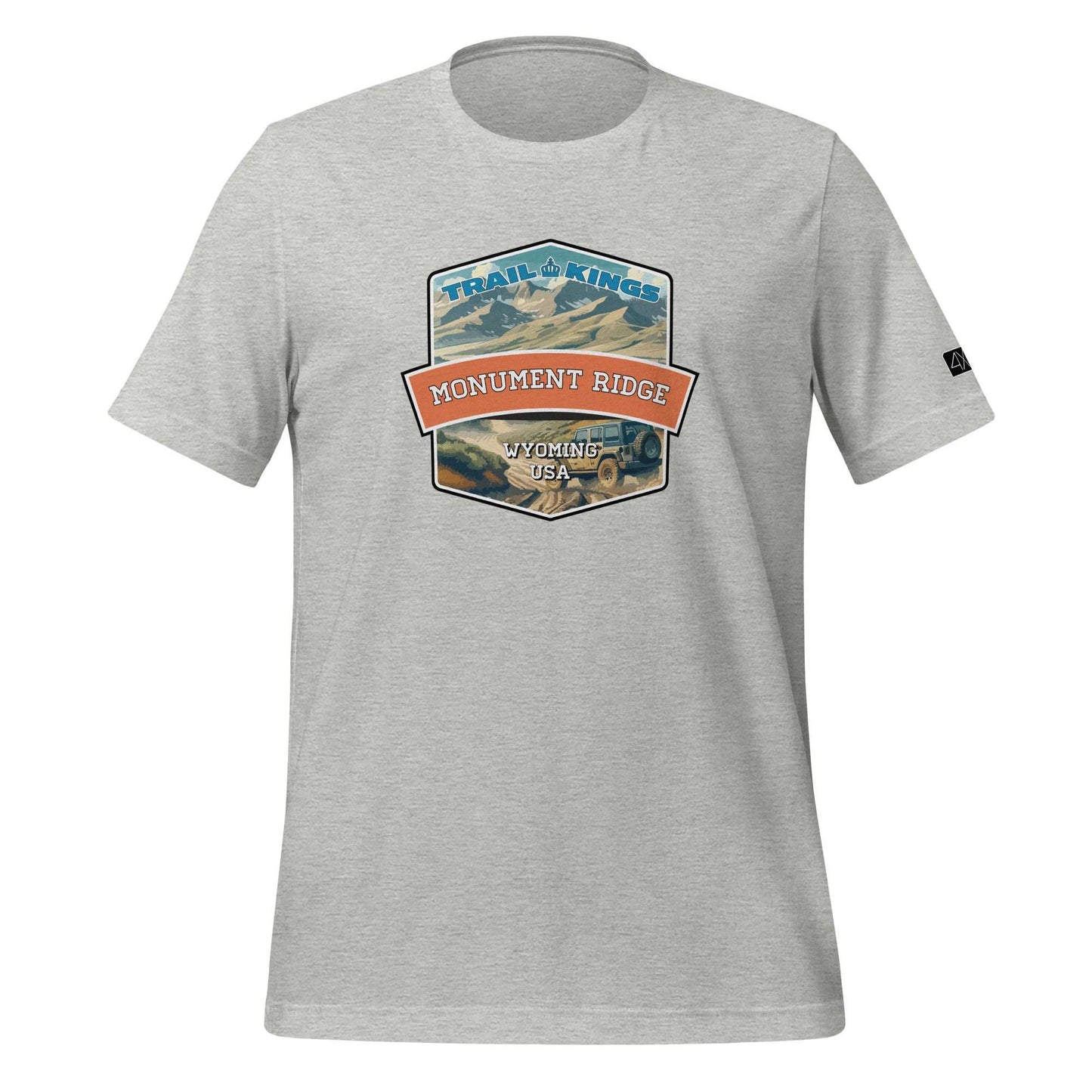 Trail Kings: Monument Ridge - Unisex t-shirt  in  Athletic Heather / 3XL  -  4XOD