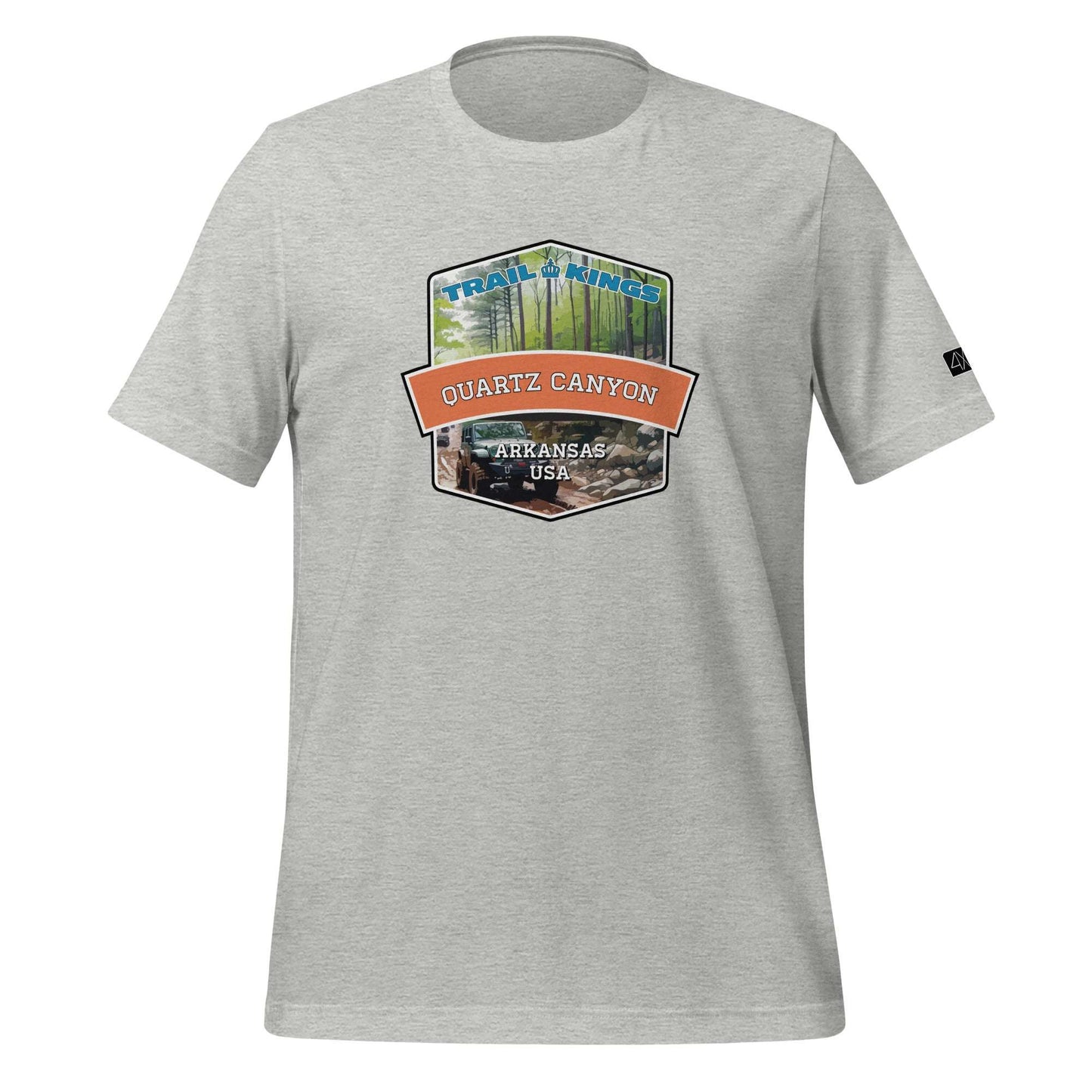 Trail Kings: Quartz Canyon - Unisex t-shirt  in  Athletic Heather / 3XL  -  4XOD