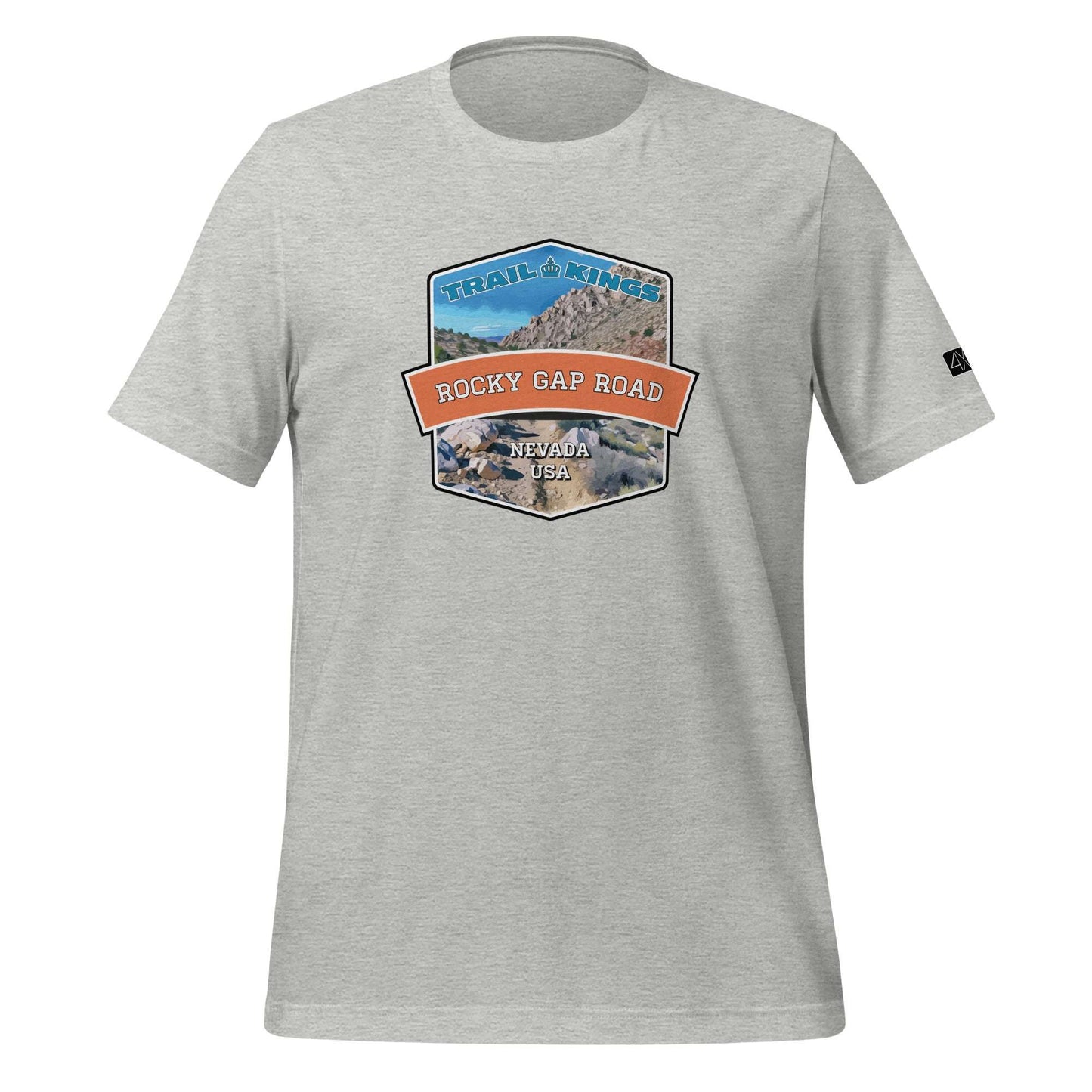 Trail Kings: Rocky Gap Road - Unisex t-shirt  in  Athletic Heather / 3XL  -  4XOD