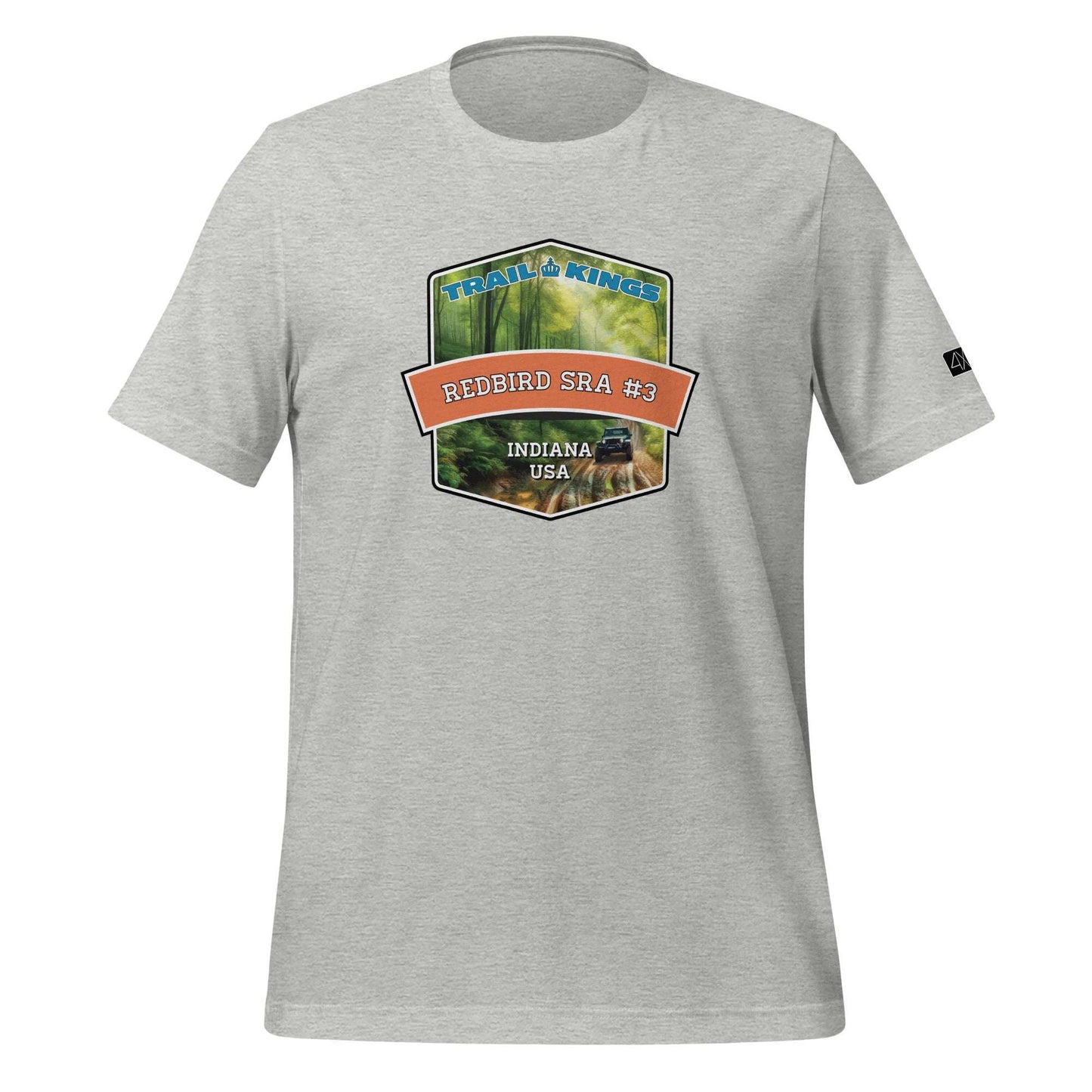 Trail Kings: Redbird SRA #3 - Unisex t-shirt  in  Athletic Heather / 3XL  -  4XOD