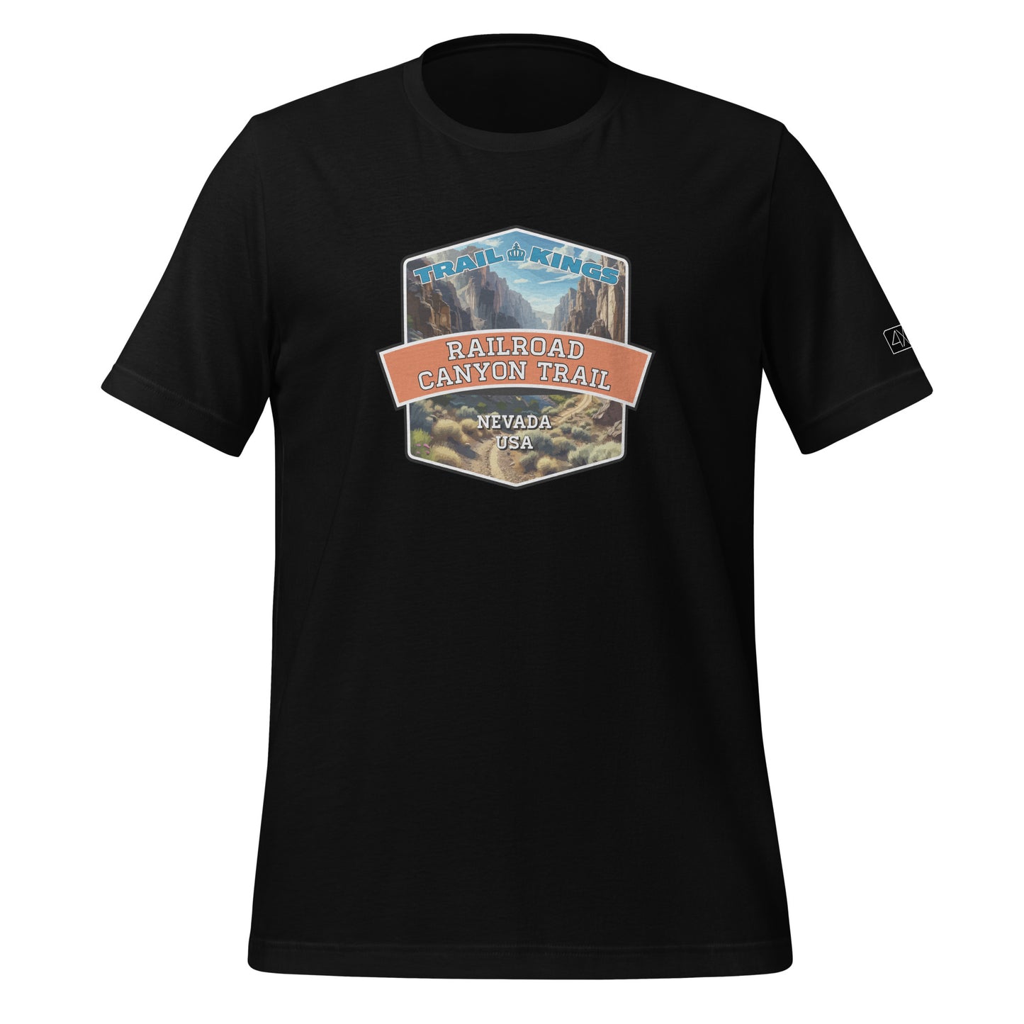 Trail Kings: Railroad Canyon Trail, Nevada, USAUnisex t-shirt