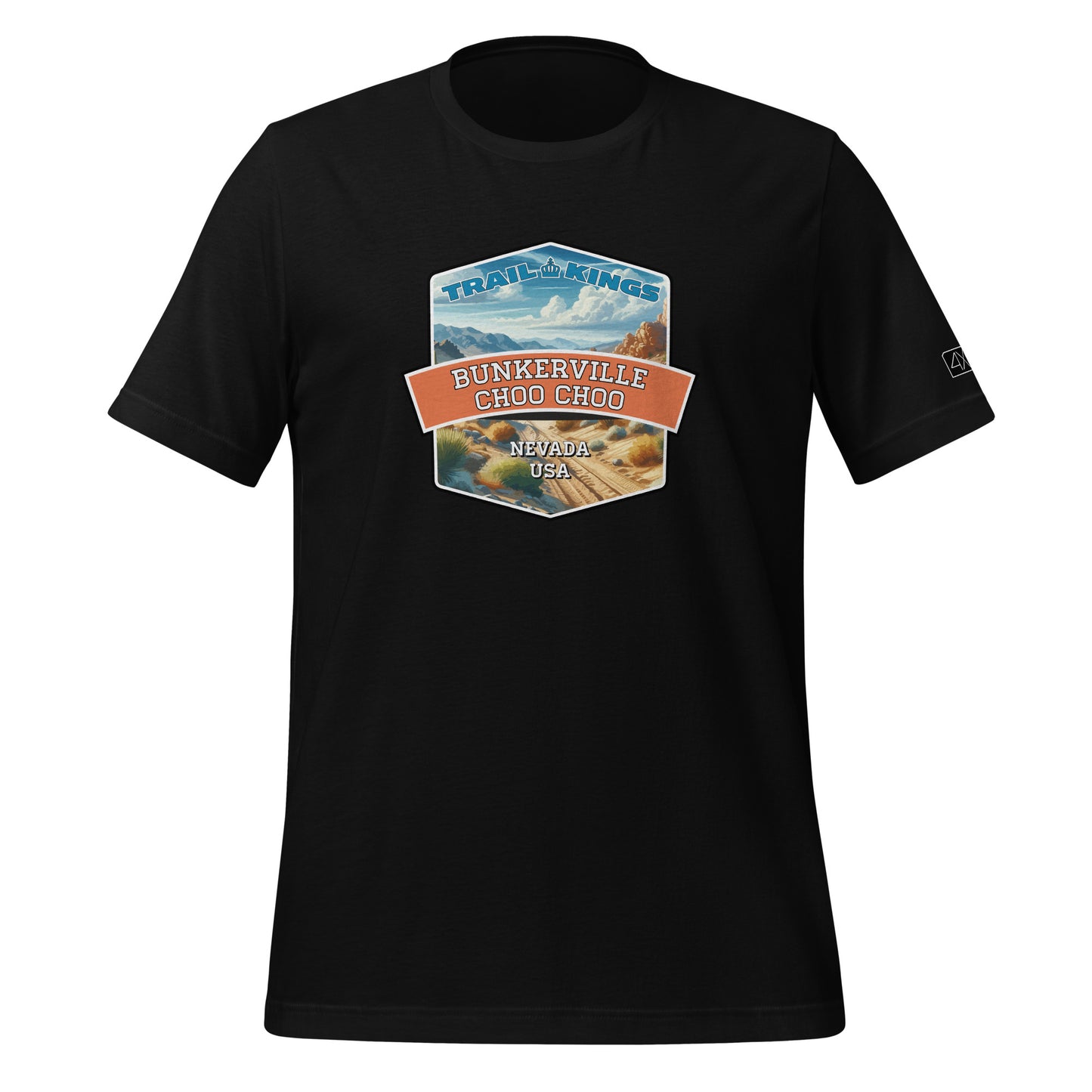 Trail Kings: Bunkerville Choo Choo - Unisex t-shirt  in  Black / 3XL  -  4XOD