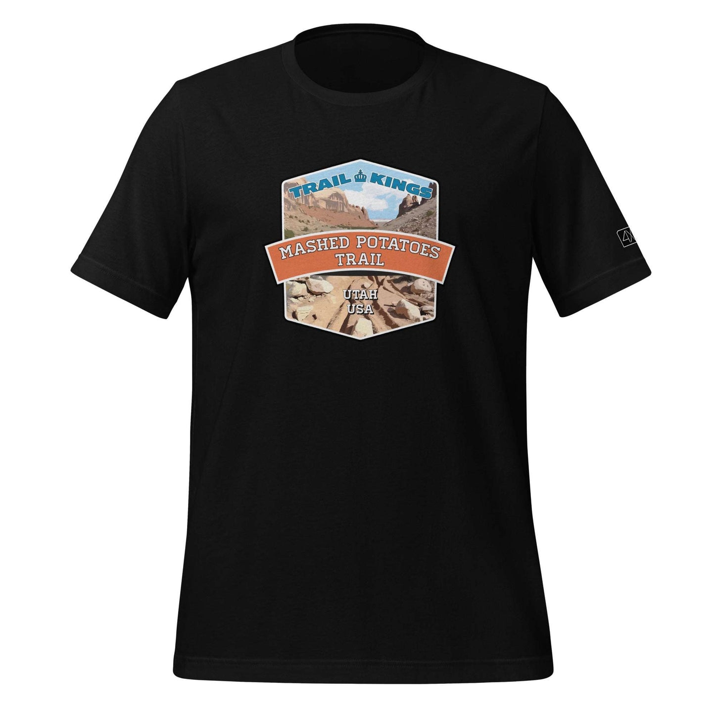 Trail Kings: Mashed Potatoes Trail - Unisex t-shirt  in  Black / 3XL  -  4XOD