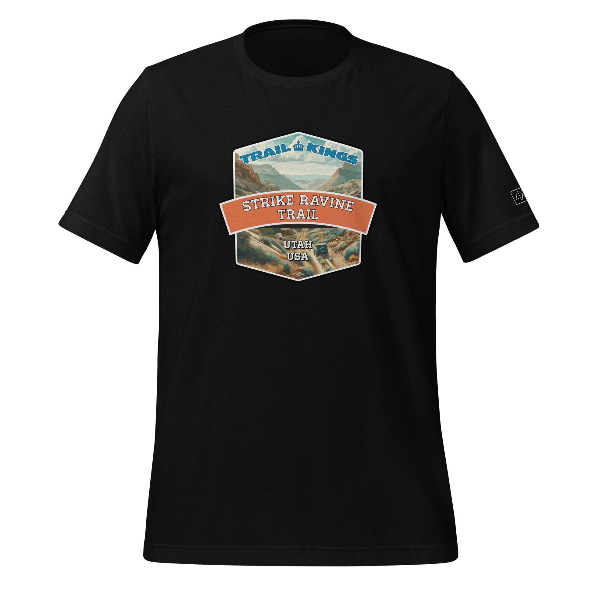 Trail Kings: Strike Ravine Trail - Unisex t-shirt  in  Black / 3XL  -  4XOD