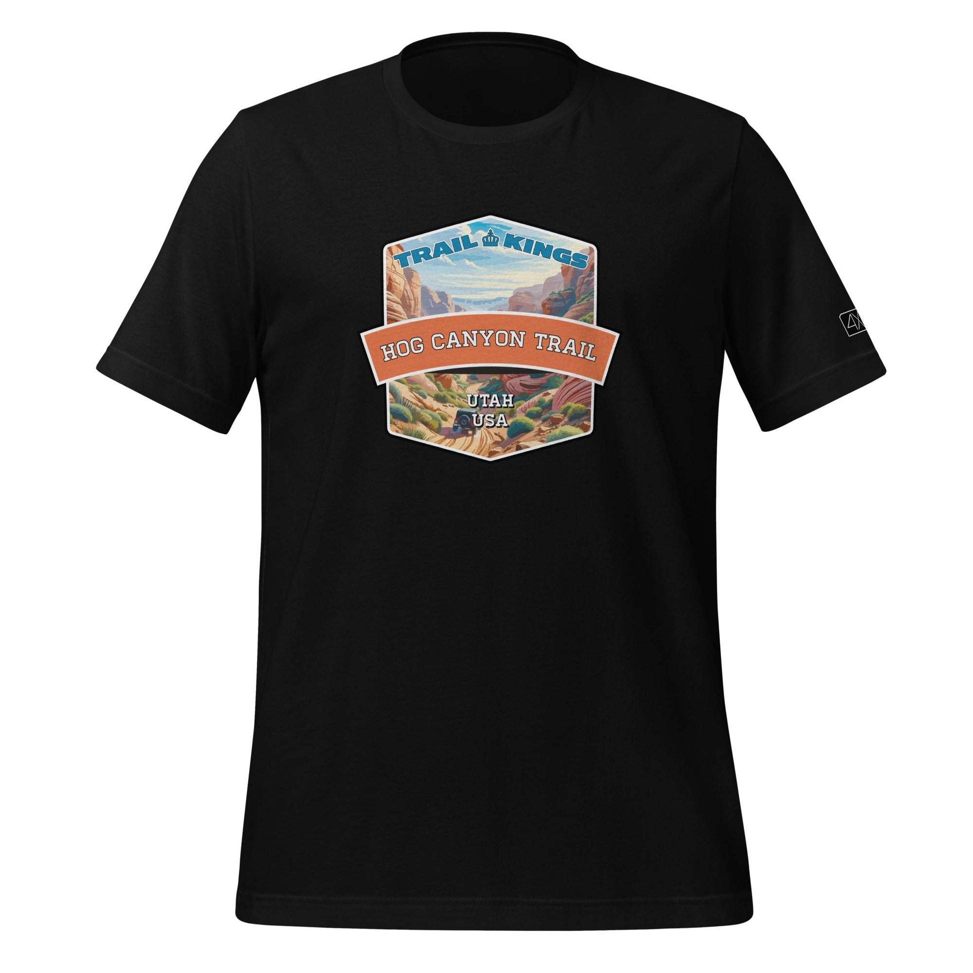 Trail Kings: Hog Canyon Trail - Unisex t-shirt  in  Black / 3XL  -  4XOD