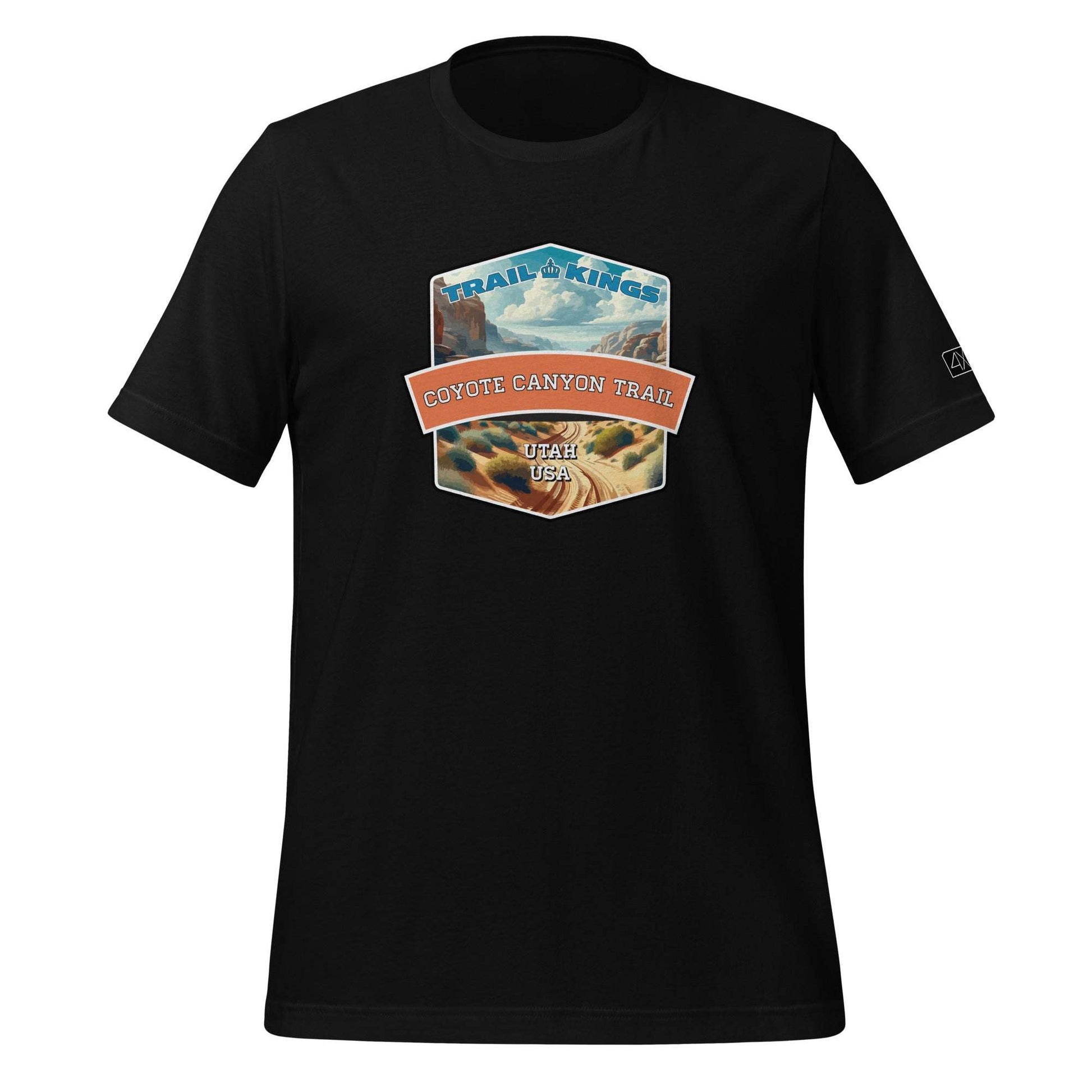 Trail Kings: Coyote Canyon Trail - Unisex t-shirt  in  Black / 3XL  -  4XOD