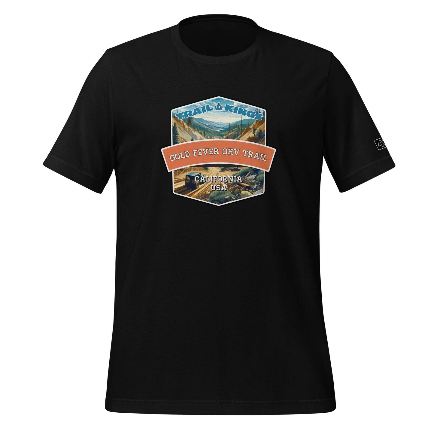 Trail Kings: Gold Fever OHV Trail - Unisex t-shirt  in  Black / 3XL  -  4XOD