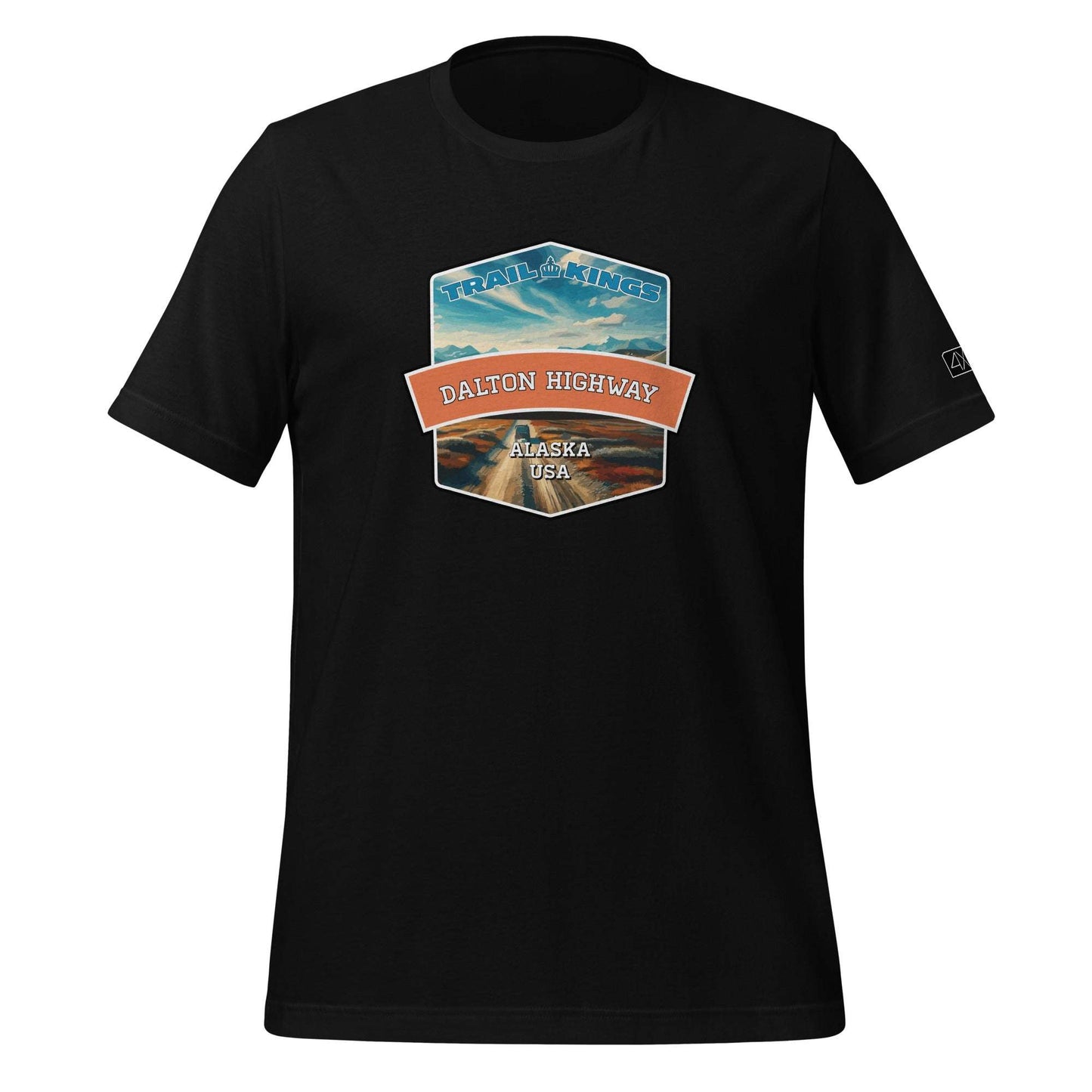 Trail Kings: Dalton Highway - Unisex t-shirt  in  Black / 3XL  -  4XOD