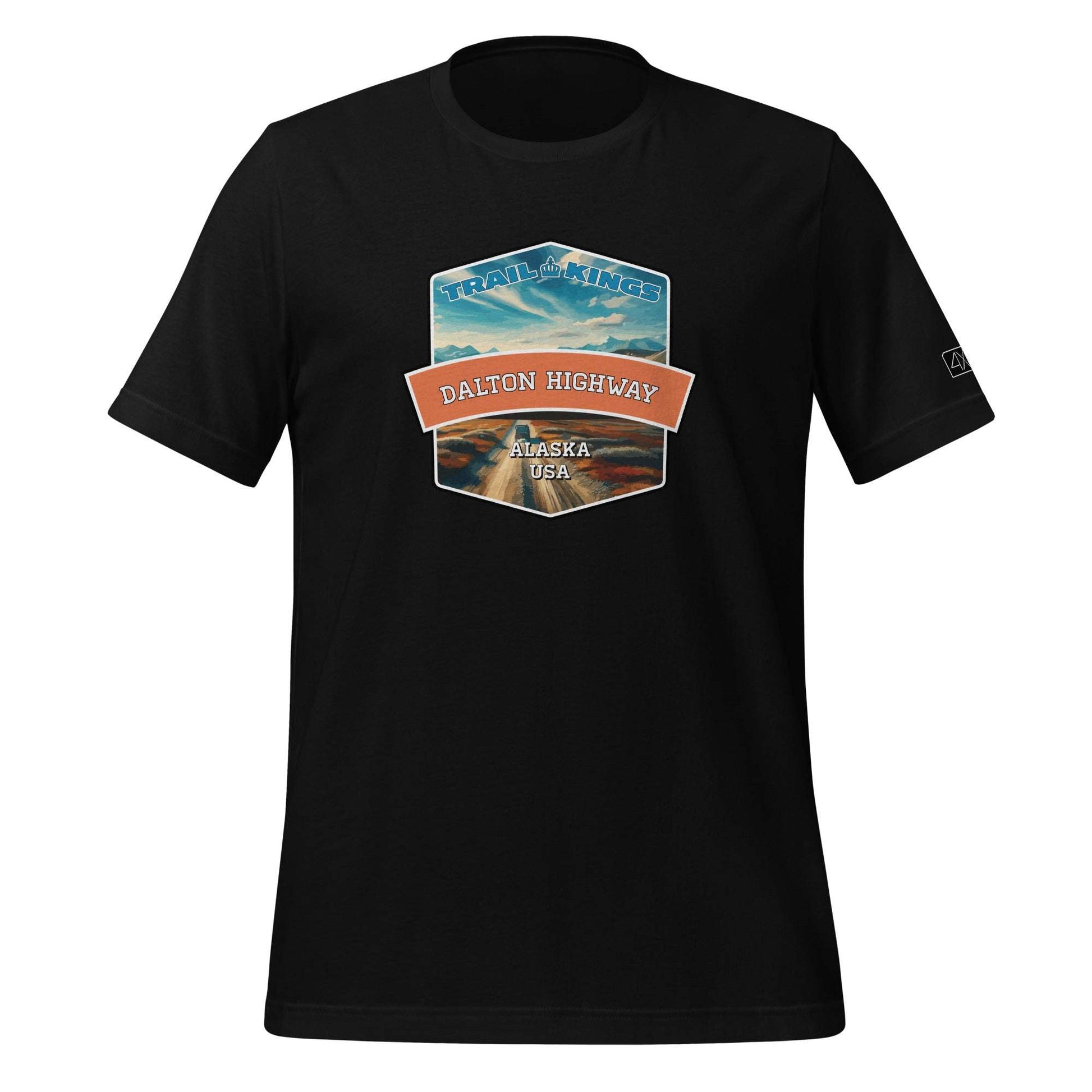 Trail Kings: Dalton Highway - Unisex t-shirt  in  Black / 3XL  -  4XOD