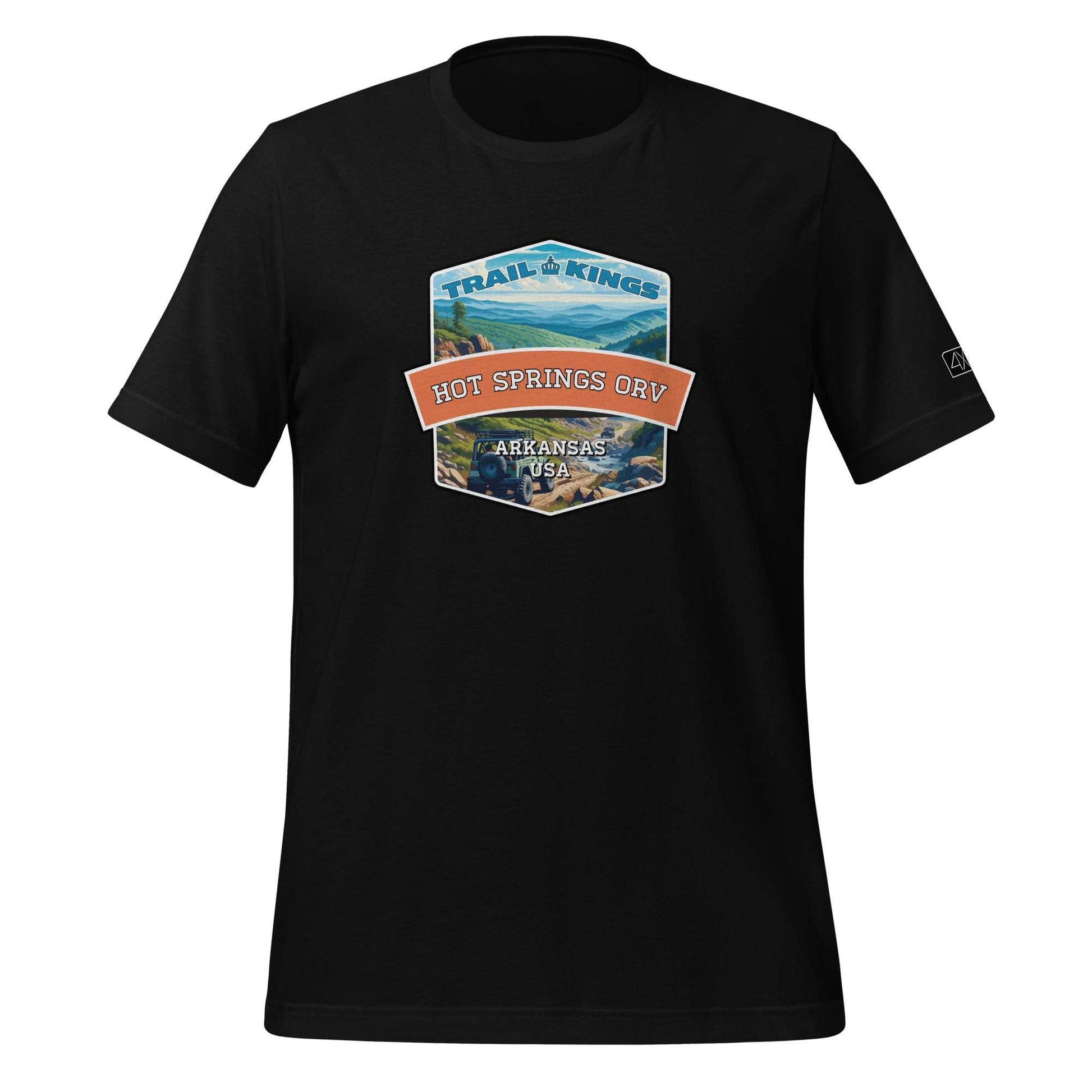 Trail Kings: Hot Springs ORV - Unisex t-shirt  in  Black / 3XL  -  4XOD