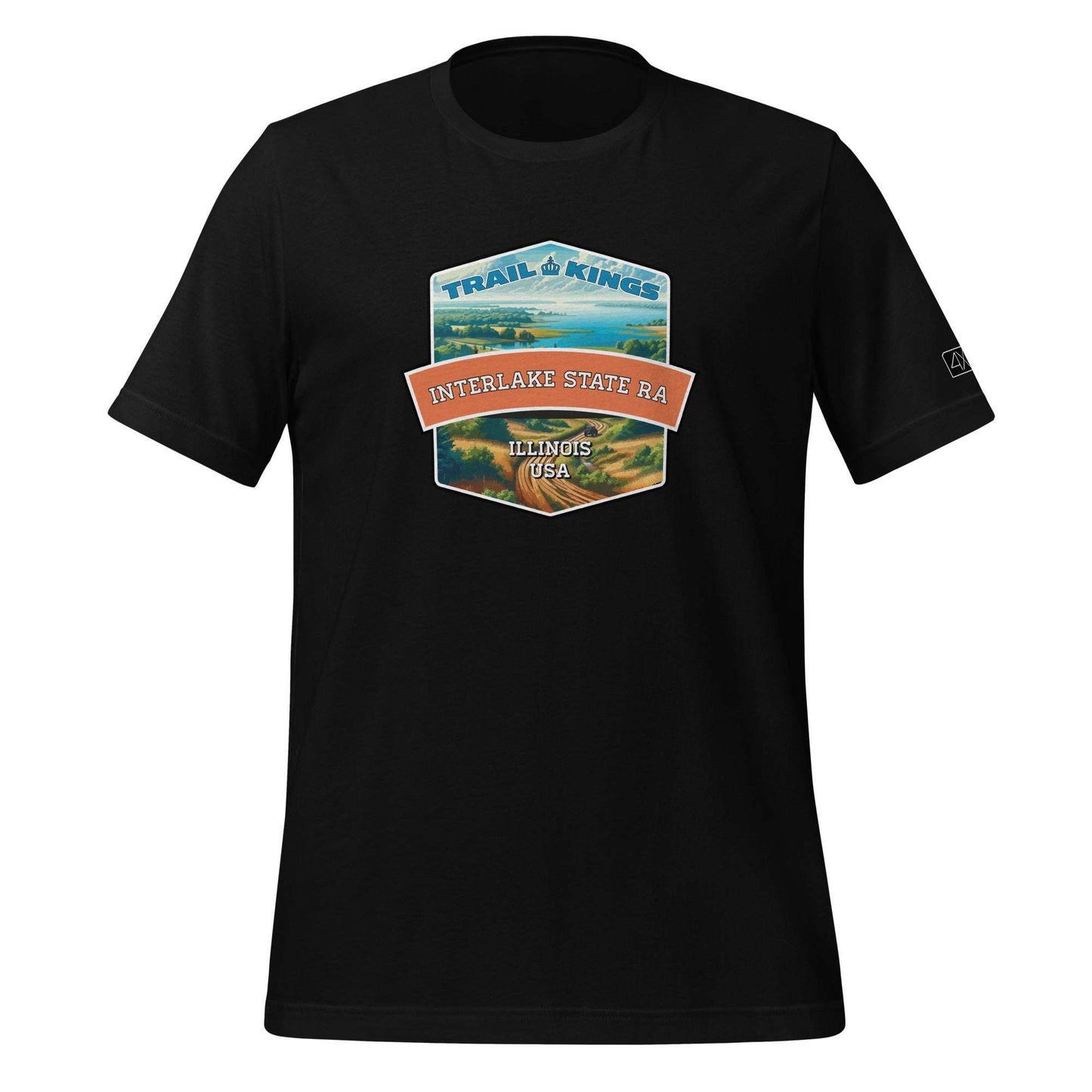 Trail Kings: Interlake State Recreation Area - Unisex t-shirt  in  Black / 3XL  -  4XOD