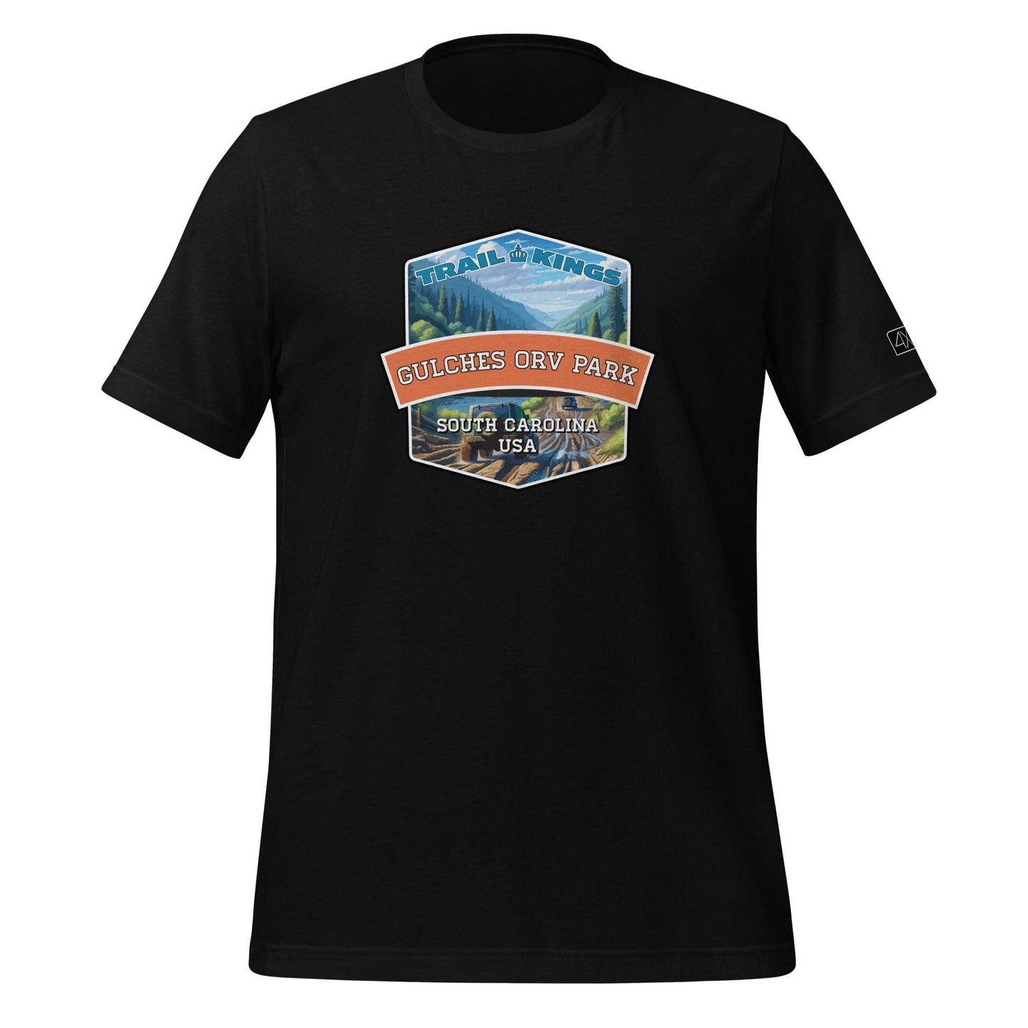 Trail Kings: Gulches Off Road Vehicle Park - Unisex t-shirt  in  Black / 3XL  -  4XOD