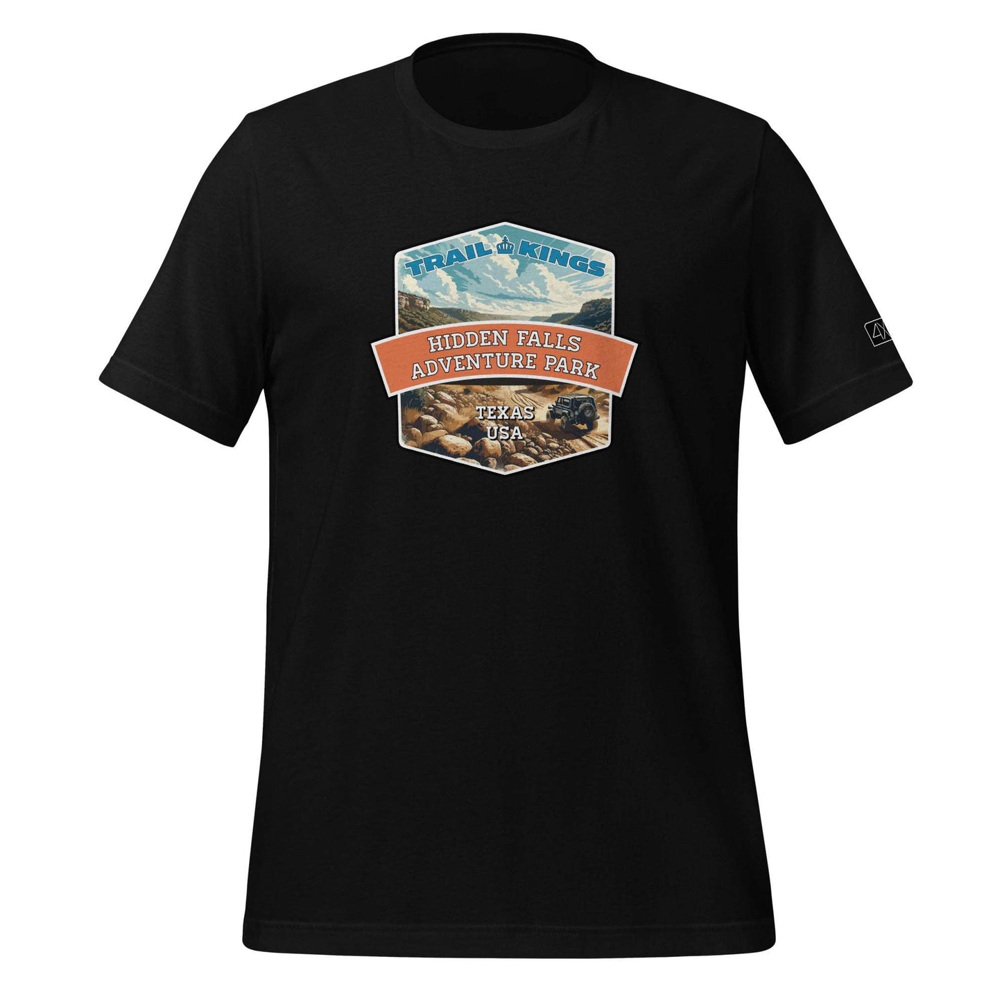 Trail Kings: Hidden Falls Adventure Park - Unisex t-shirt  in  Black / 3XL  -  4XOD