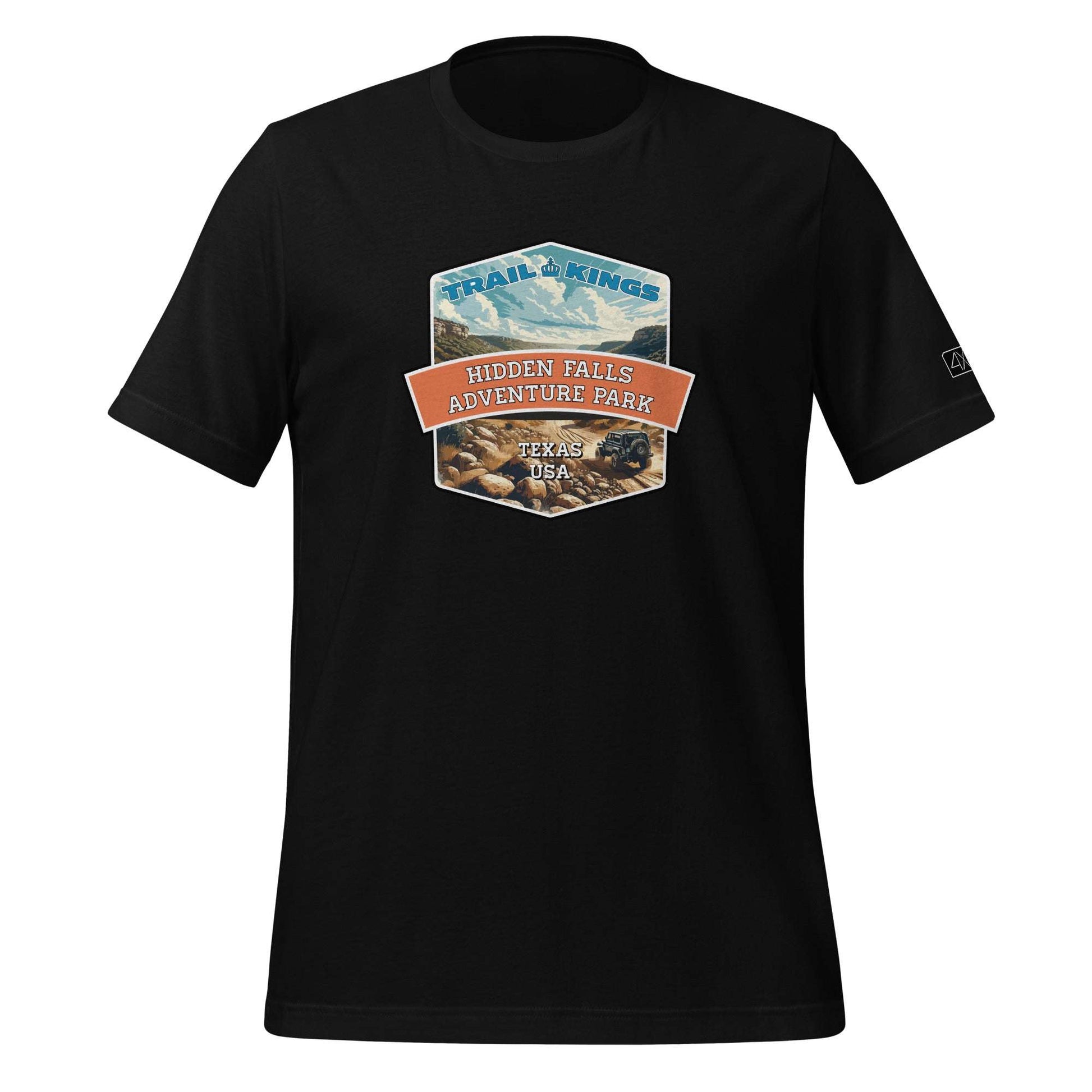 Trail Kings: Hidden Falls Adventure Park - Unisex t-shirt  in  Black / 3XL  -  4XOD