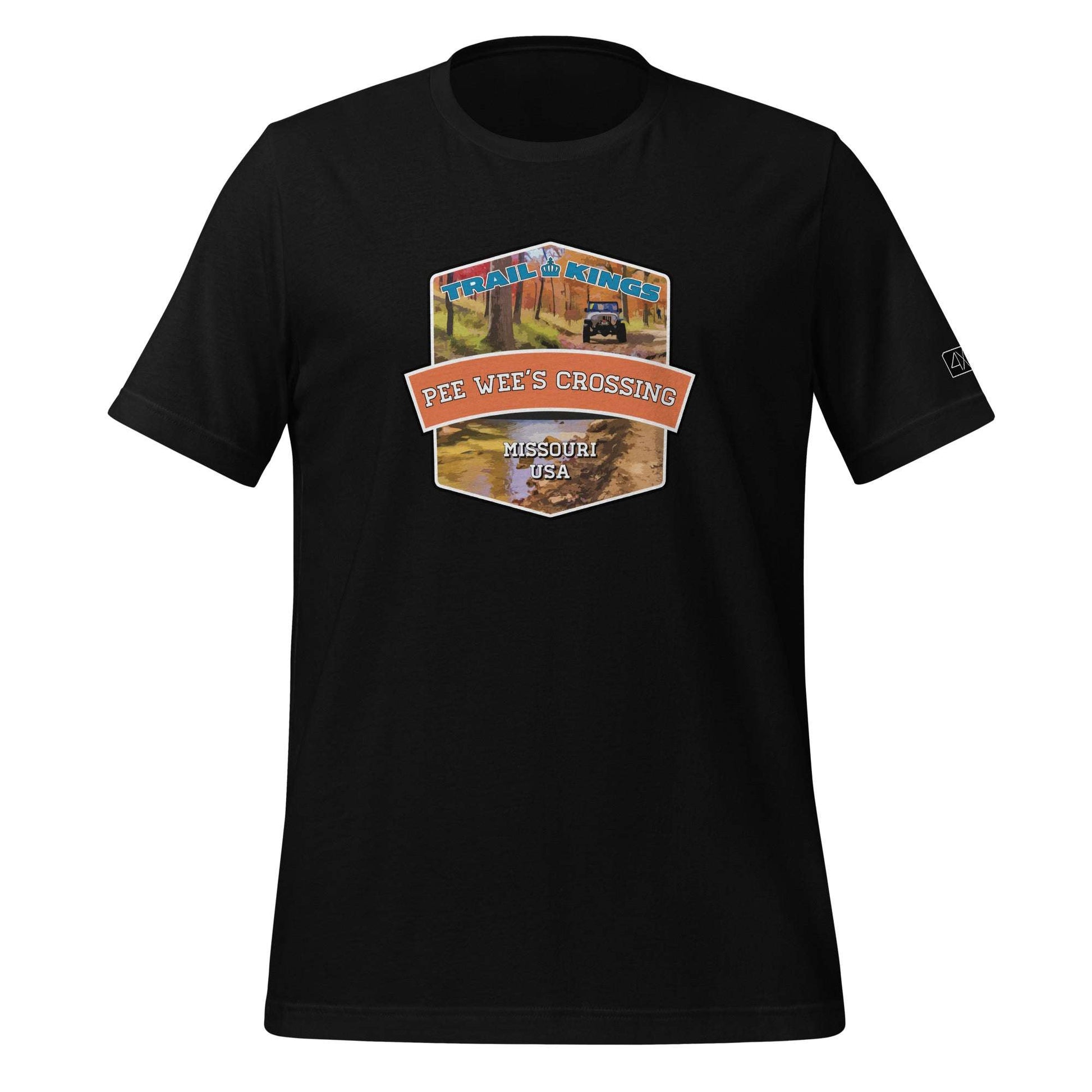 Trail Kings: Pee Wee's Crossing - Unisex t-shirt  in  Black / 3XL  -  4XOD