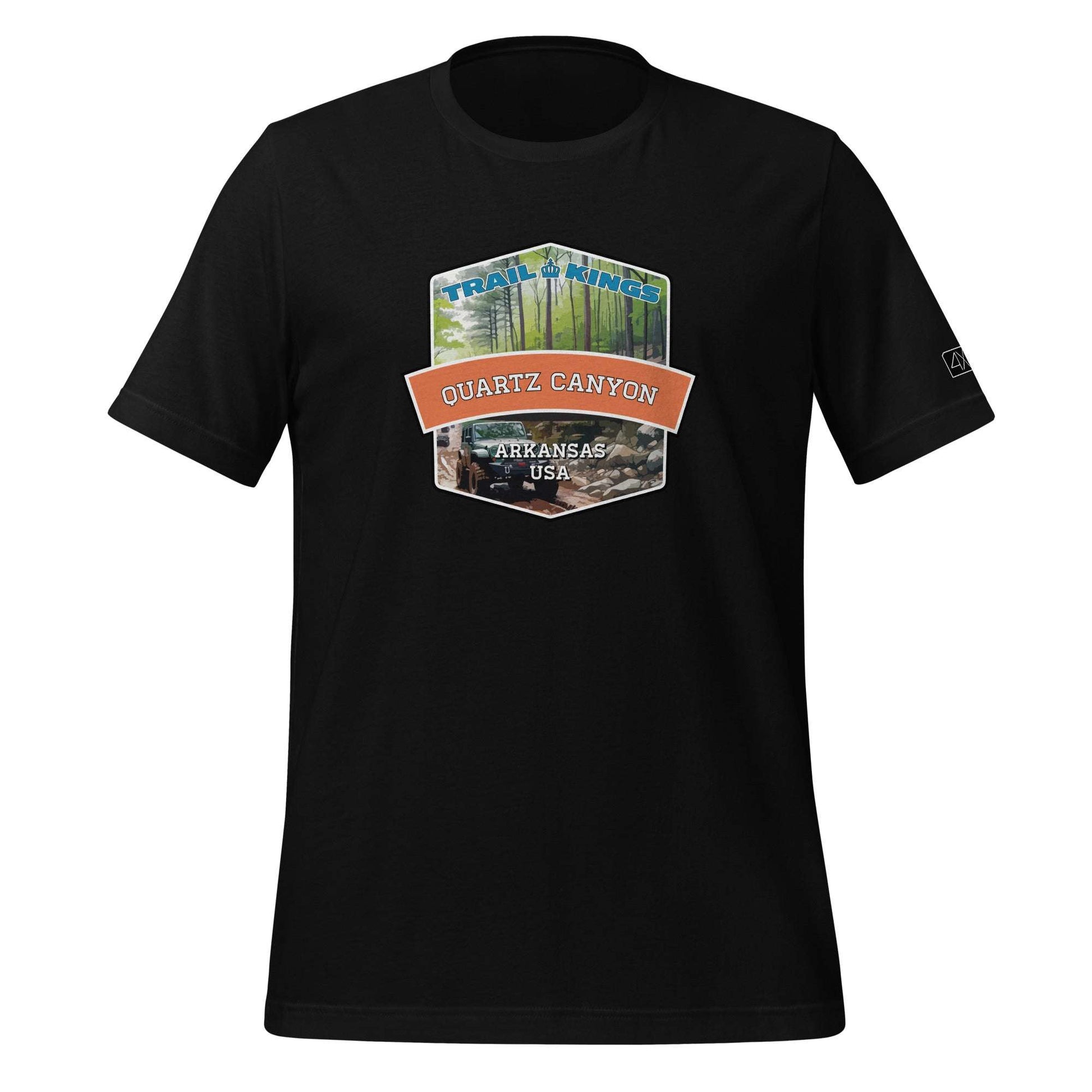 Trail Kings: Quartz Canyon - Unisex t-shirt  in  Black / 3XL  -  4XOD