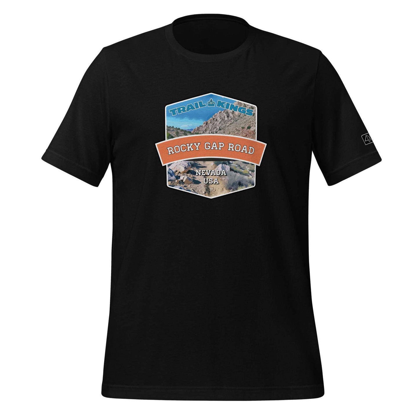 Trail Kings: Rocky Gap Road - Unisex t-shirt  in  Black / 3XL  -  4XOD