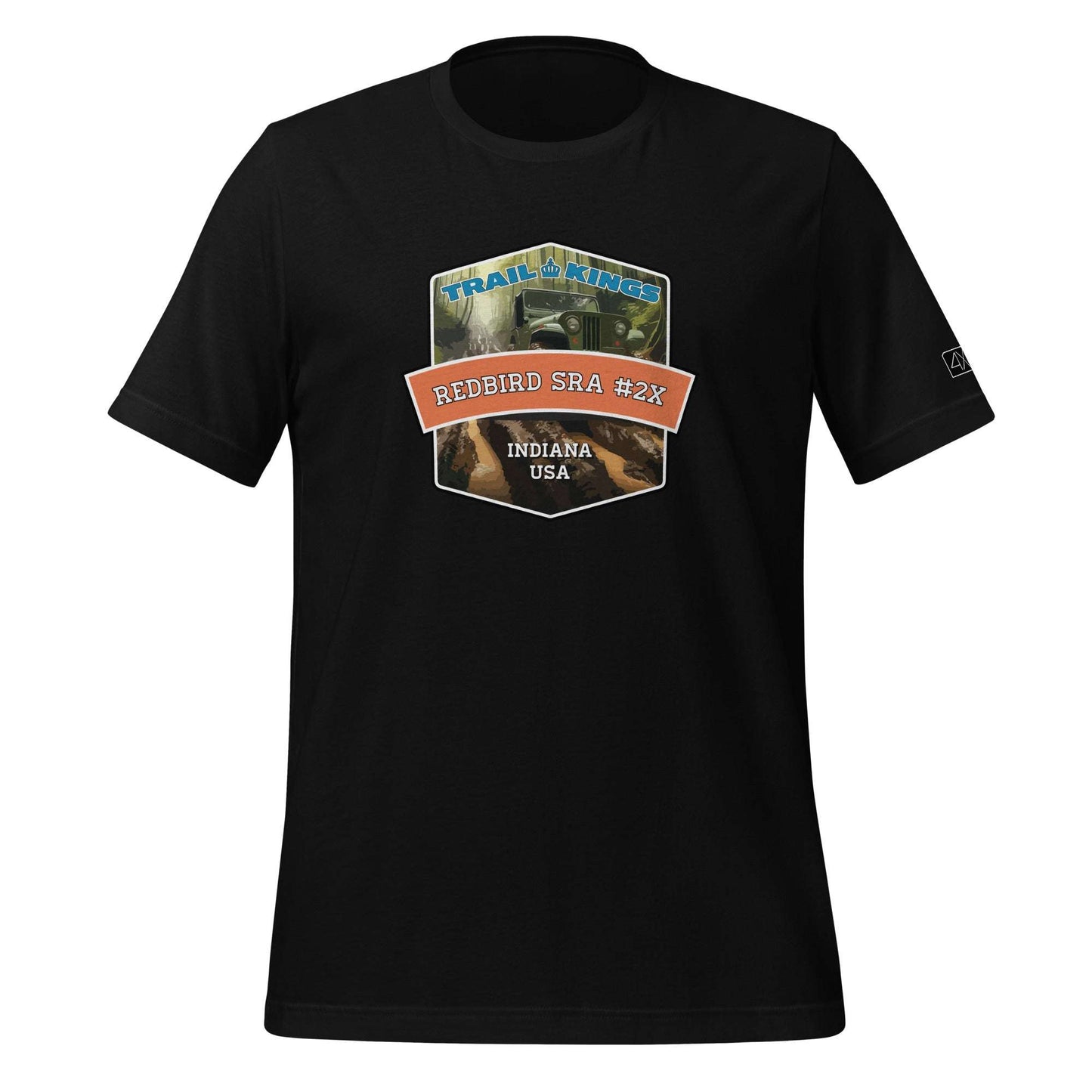 Trail Kings: Redbird SRA #2x - Unisex t-shirt  in  Black / 3XL  -  4XOD