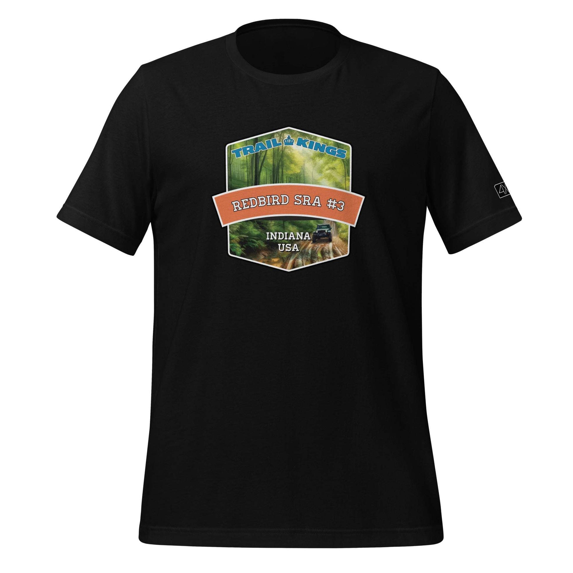 Trail Kings: Redbird SRA #3 - Unisex t-shirt  in  Black / 3XL  -  4XOD